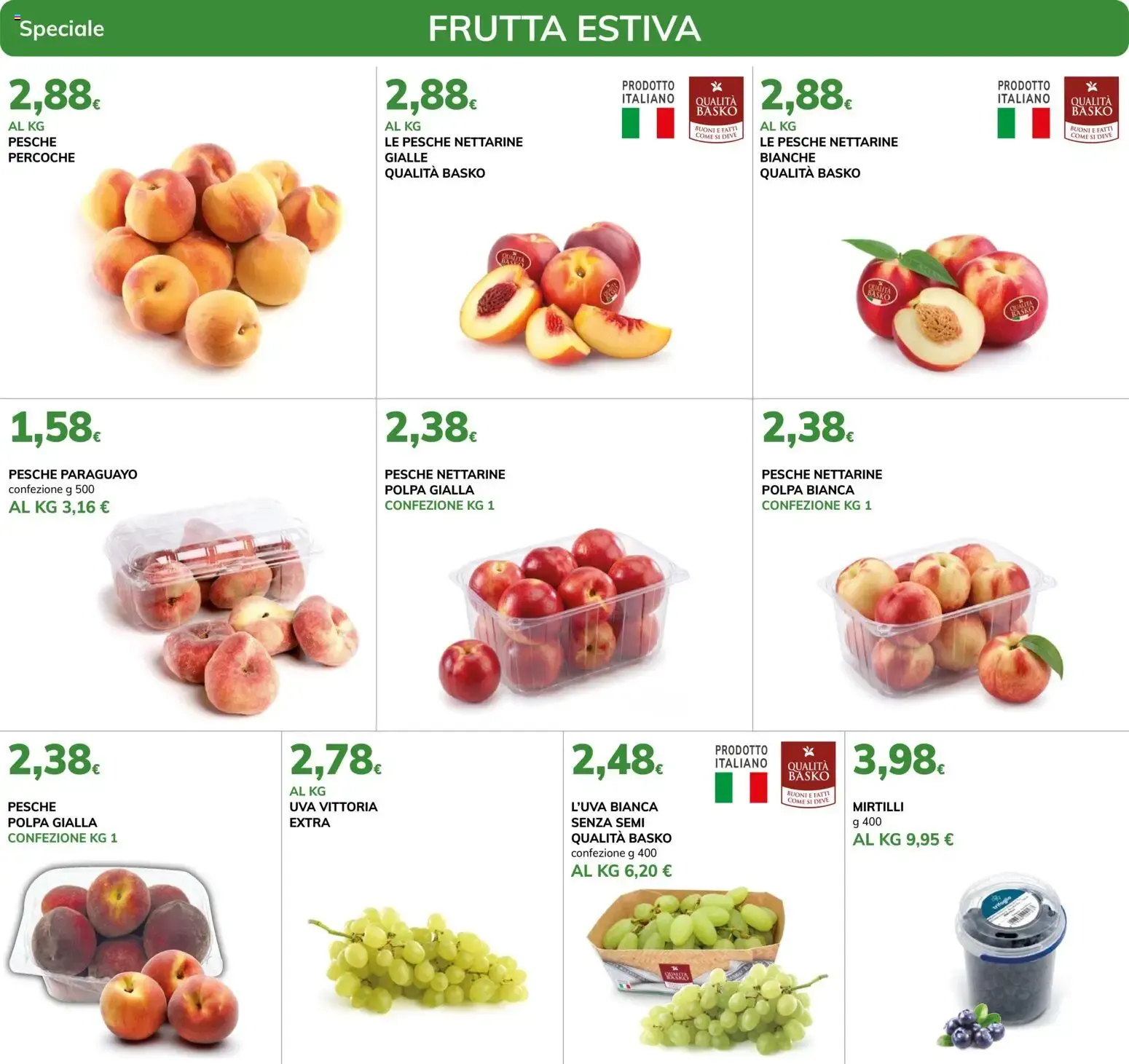 Basko: Speciale FRUTTA ESTIVA da 7 luglio a 20 luglio di 2026 - Pagina del volantino 3