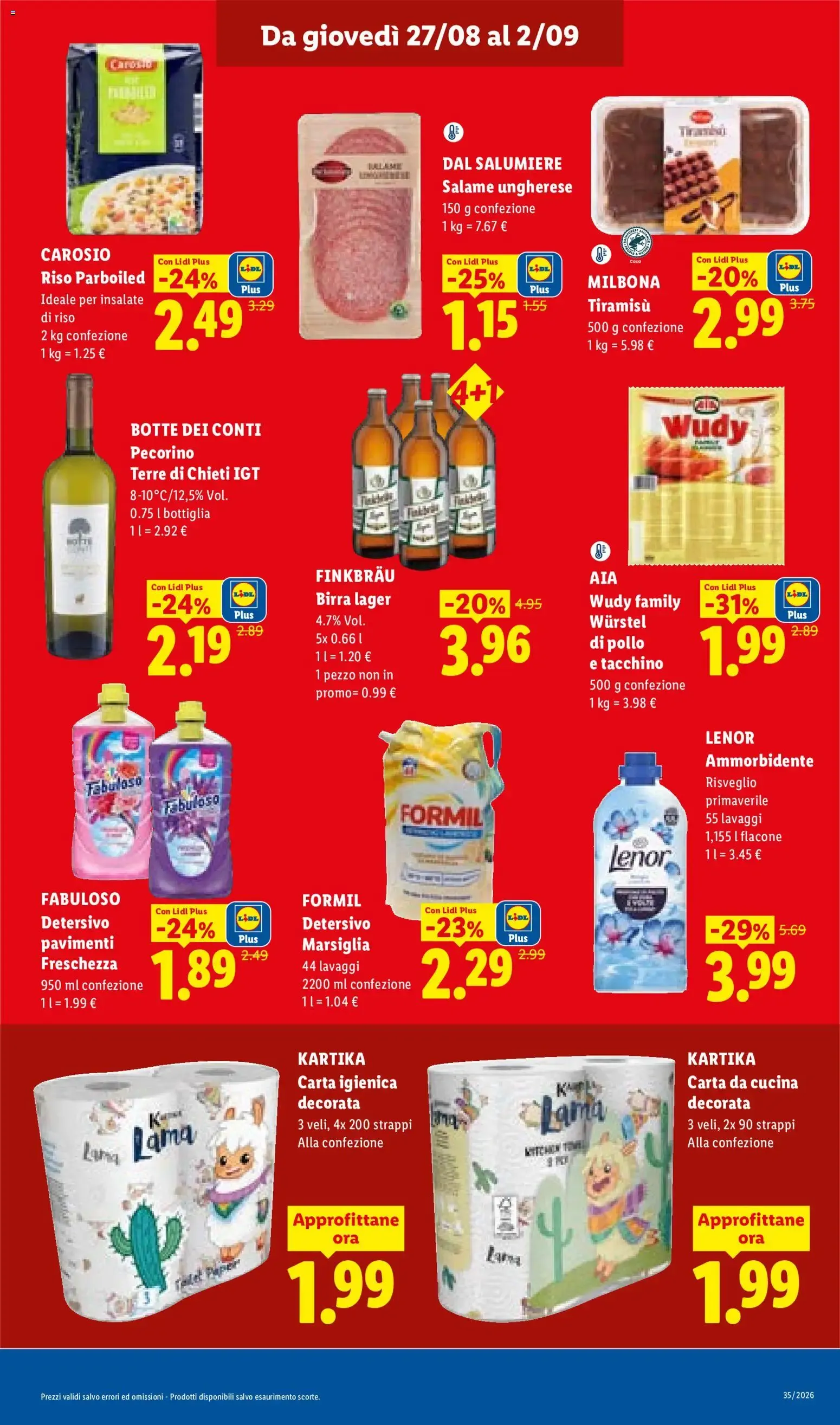 Super Offerte da 27 agosto a 2 settembre di 2026 - Pagina del volantino 15