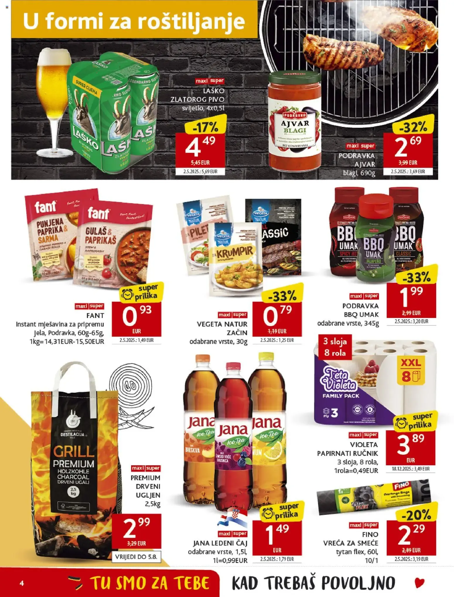 Katalog Konzum Katalog od 29. srpnja do 3. kolovoza 2026. - Pregled Stranica 4