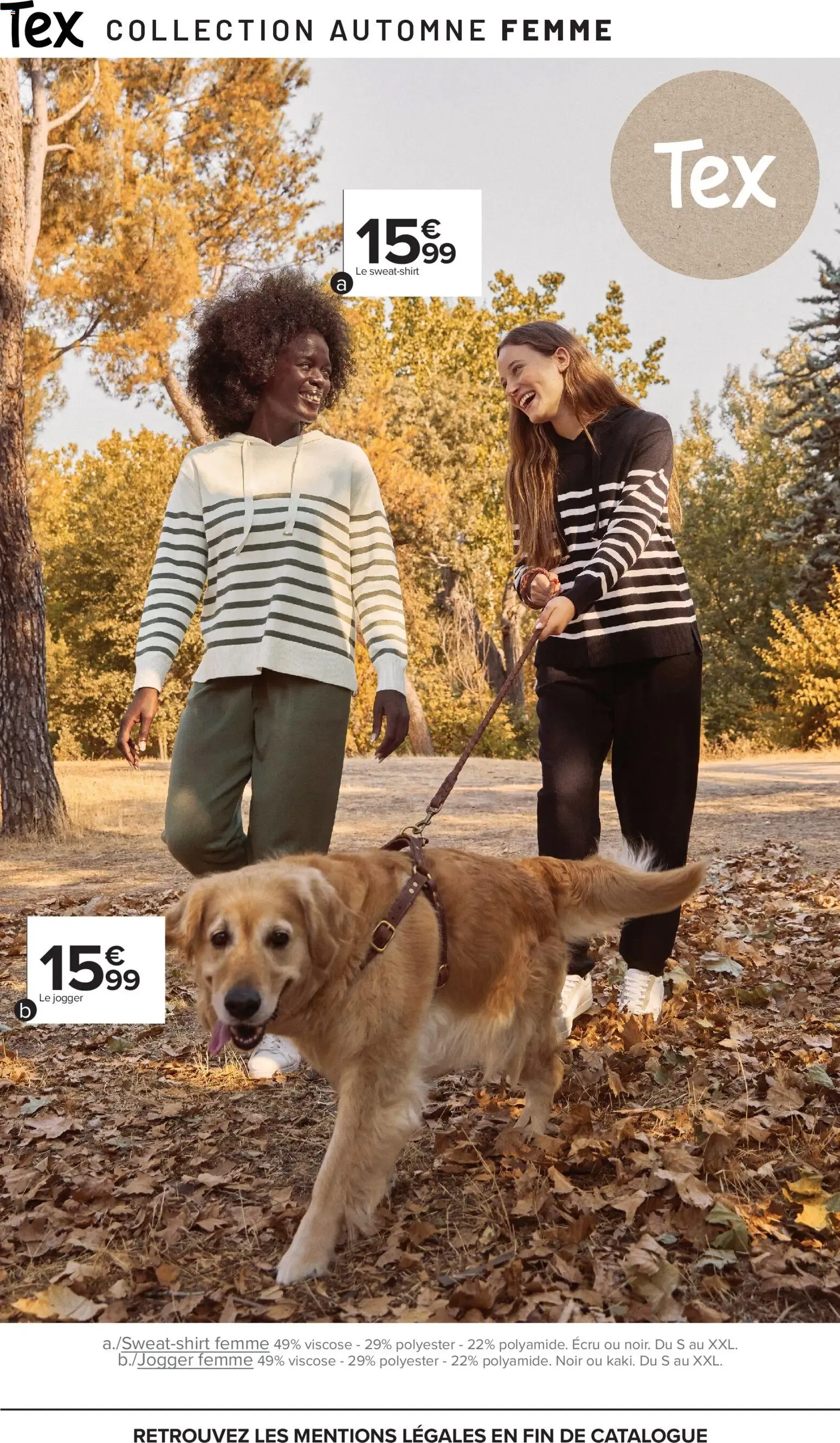 Carrefour Tex spécial automne à partir du 22/09/2026 - promo en ligne du 22 septembre au 5 octobre 2026 - Catalogue page 5
