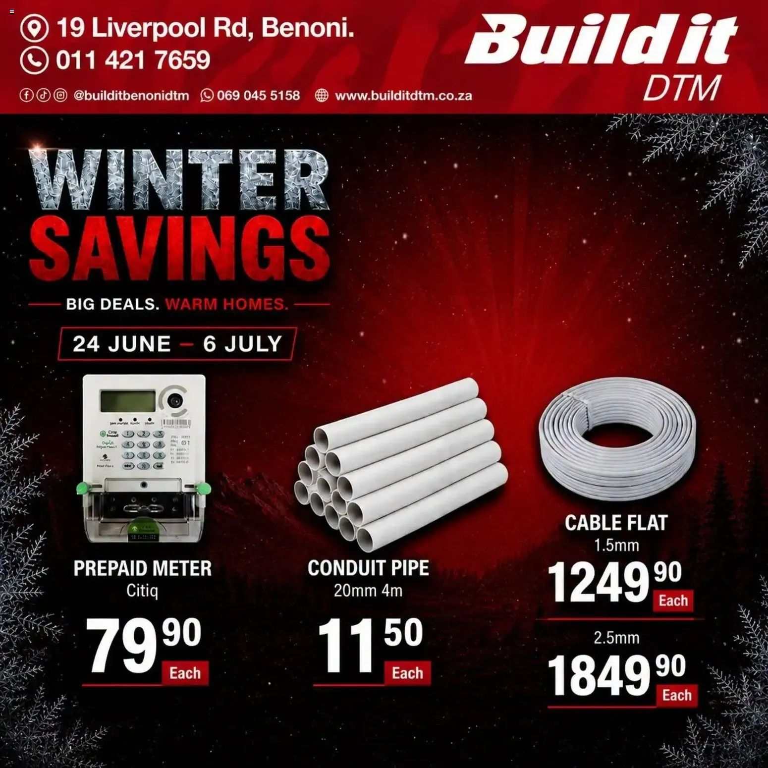 Build It Gauteng - Winter Savings. Big Deals. Warm Homes. (24/06/2026 - 06/07/2026) Online from 24 June to 6 July 2026 - Catalogue Page 5