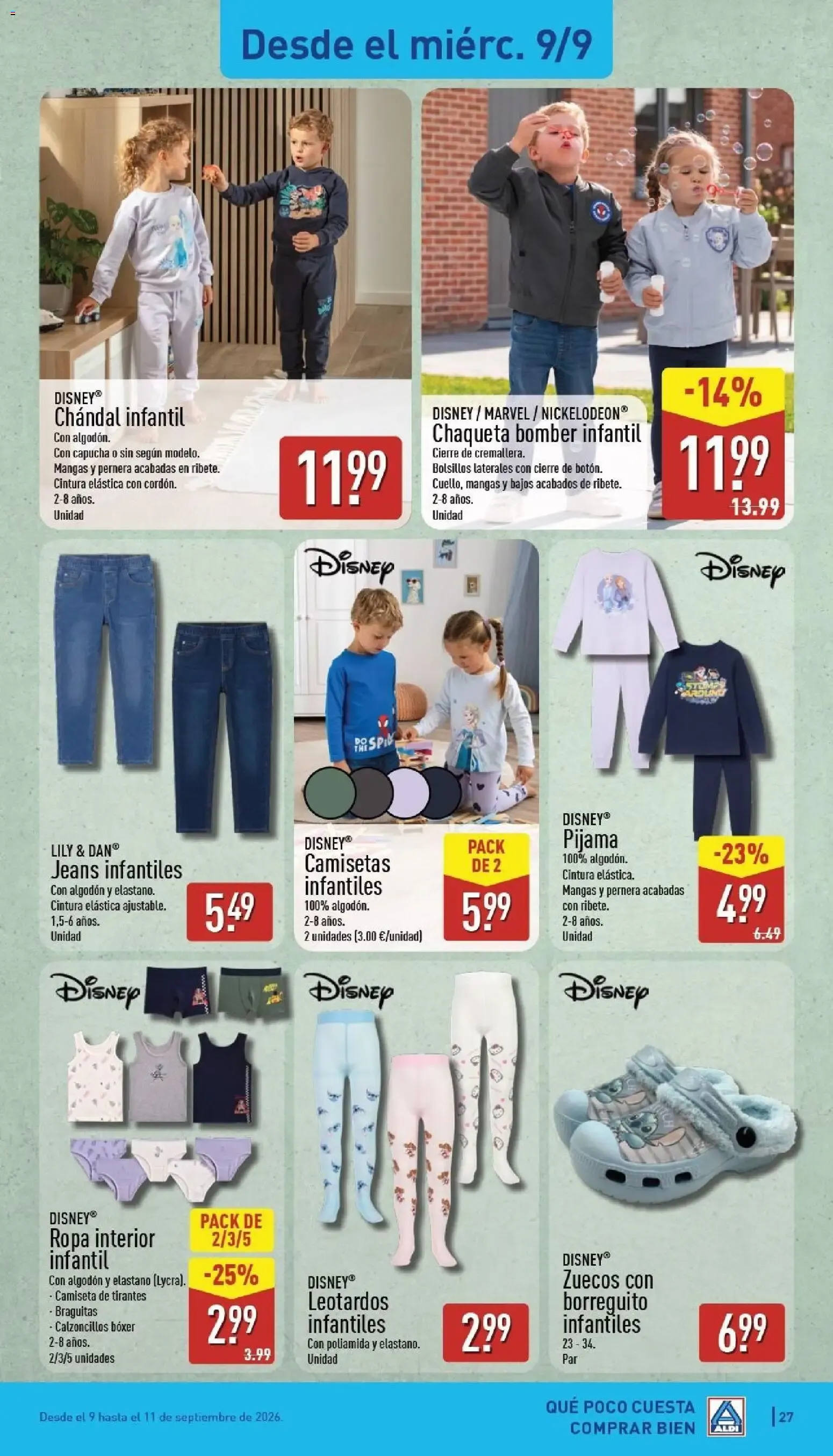 Catálogo de Aldi folleto Canarias del 07/09/2026 | Catálogo 7 de septiembre al 13 de septiembre 2026 - Página 27