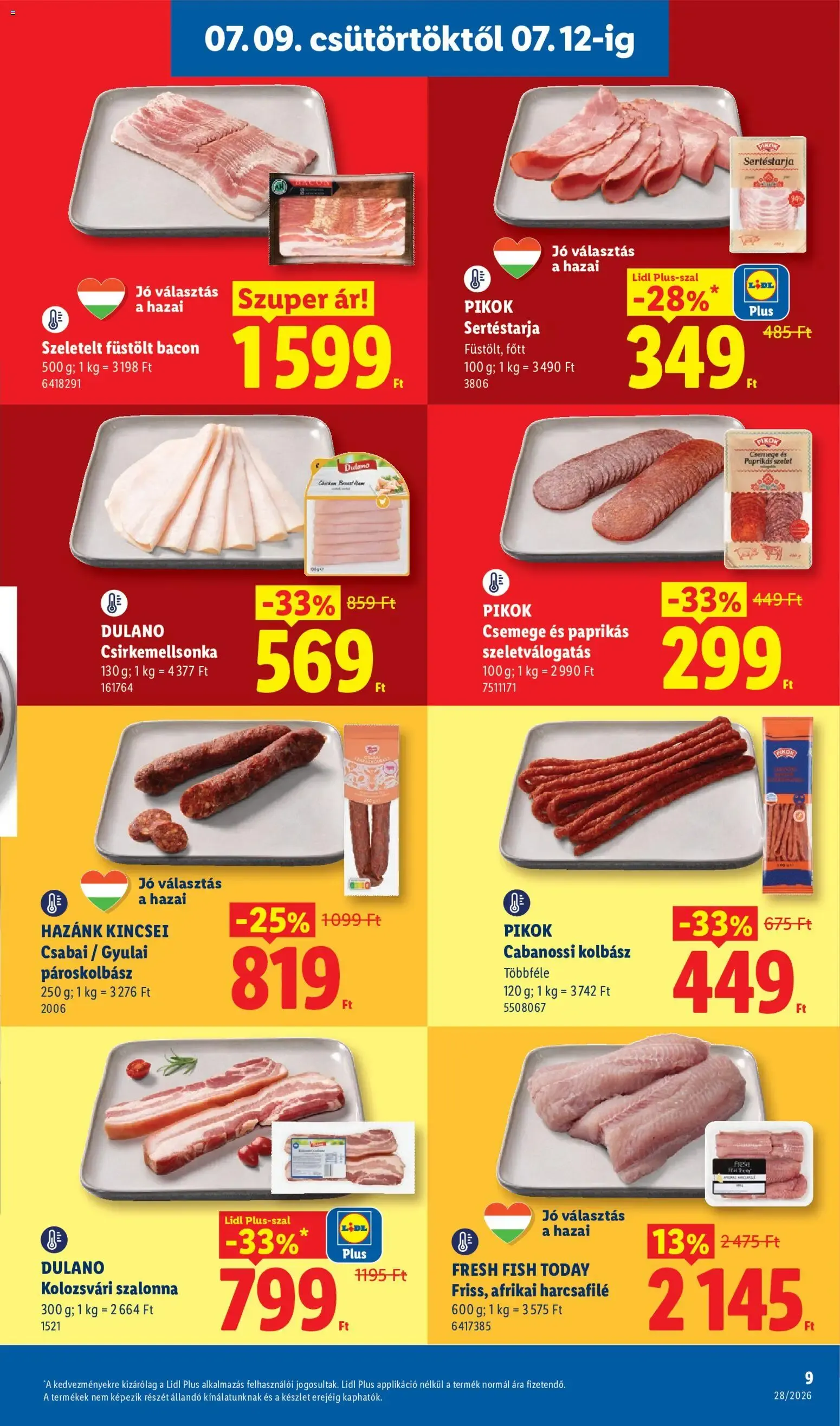 Katalógus Lidl akciós újság - 2026.07.09. -tól/töl > akció, lapozható szórólap 🛍️ július 9.-tól július 15.-ig 2026. - Oldal 9