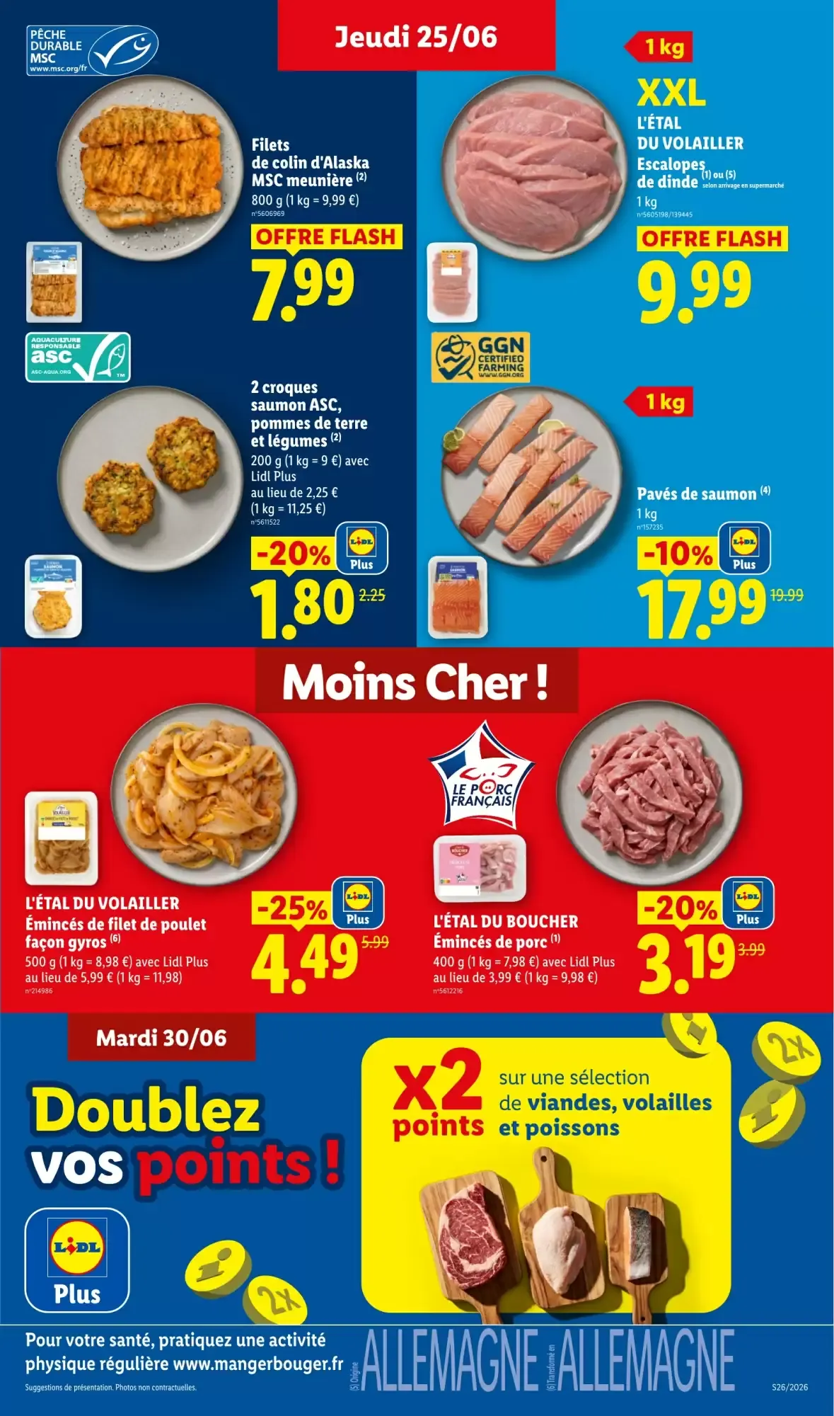Lidl - Supportez les Bleus! Crivit x Olivier Giroud du 25 juin au 1 juillet 2026 - Catalogue page 7