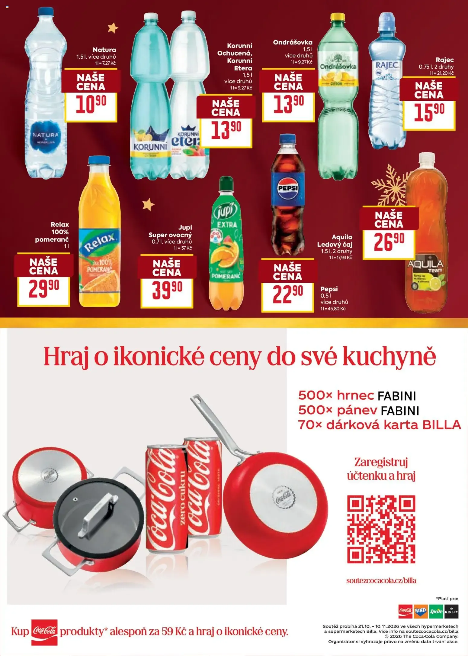 BILLA: Vstříc Vánocům s nákupy, co potěší - 21. října 10. listopadu 2026 - Page 18
