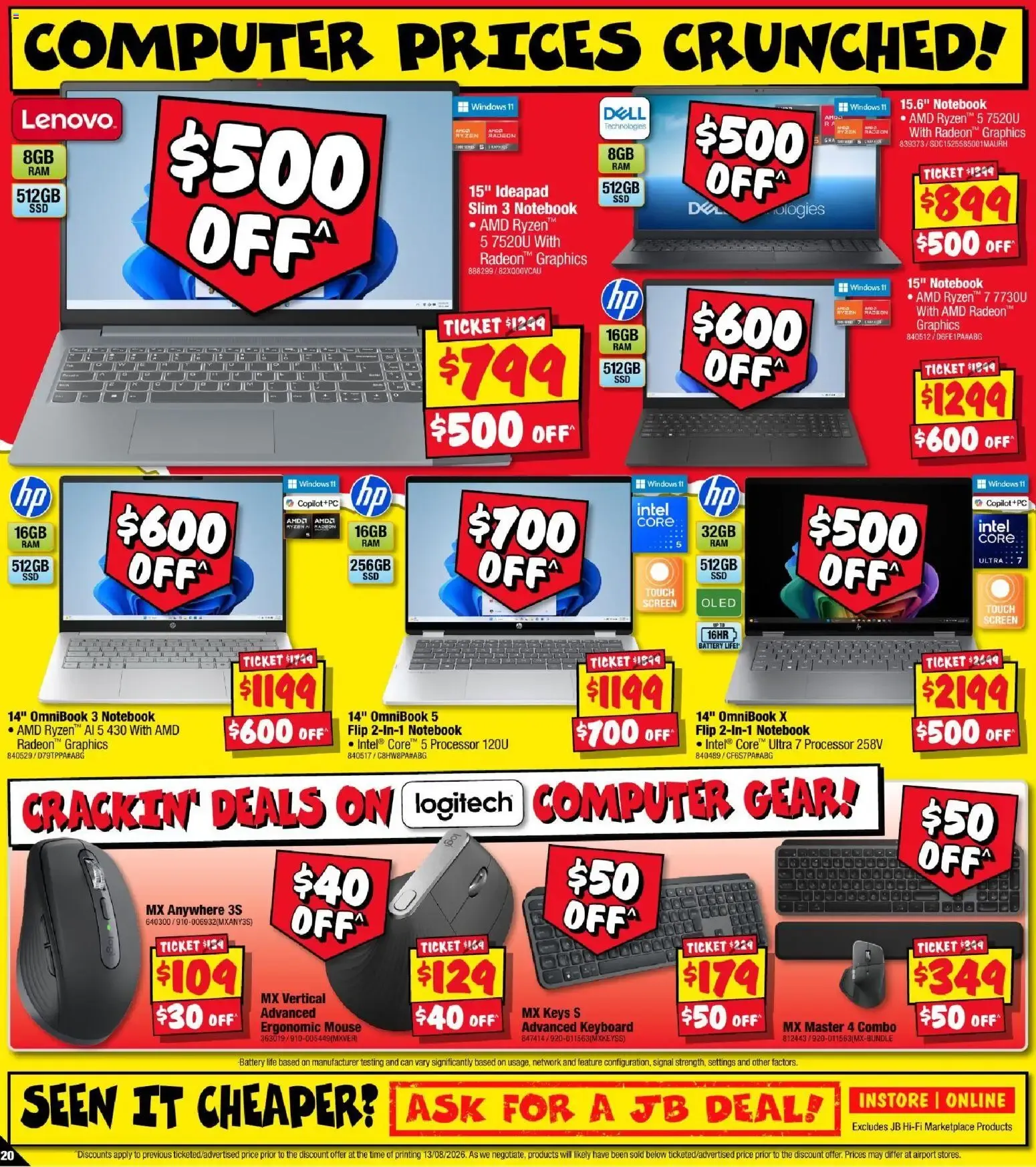 JB Hi-Fi catalogue Deals for Dad - 27/08/2026 > weekly / monthly specials - Catalogue valid from 27 August to 9 September 2026 - page 20
