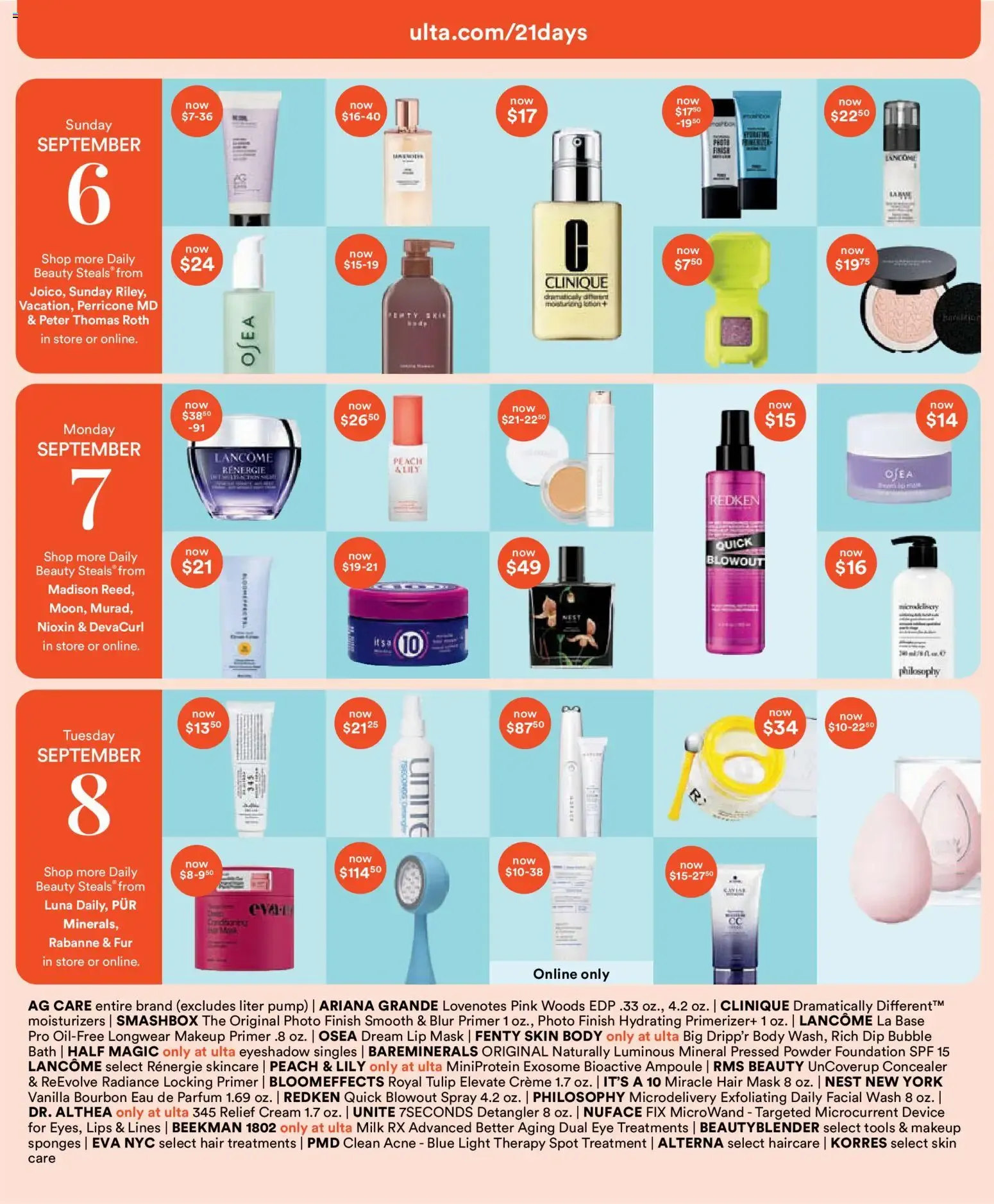 Weekly ad Ulta Beauty: 21+ Days of Beauty Event from August 28 to September 17 2026 - Page 5