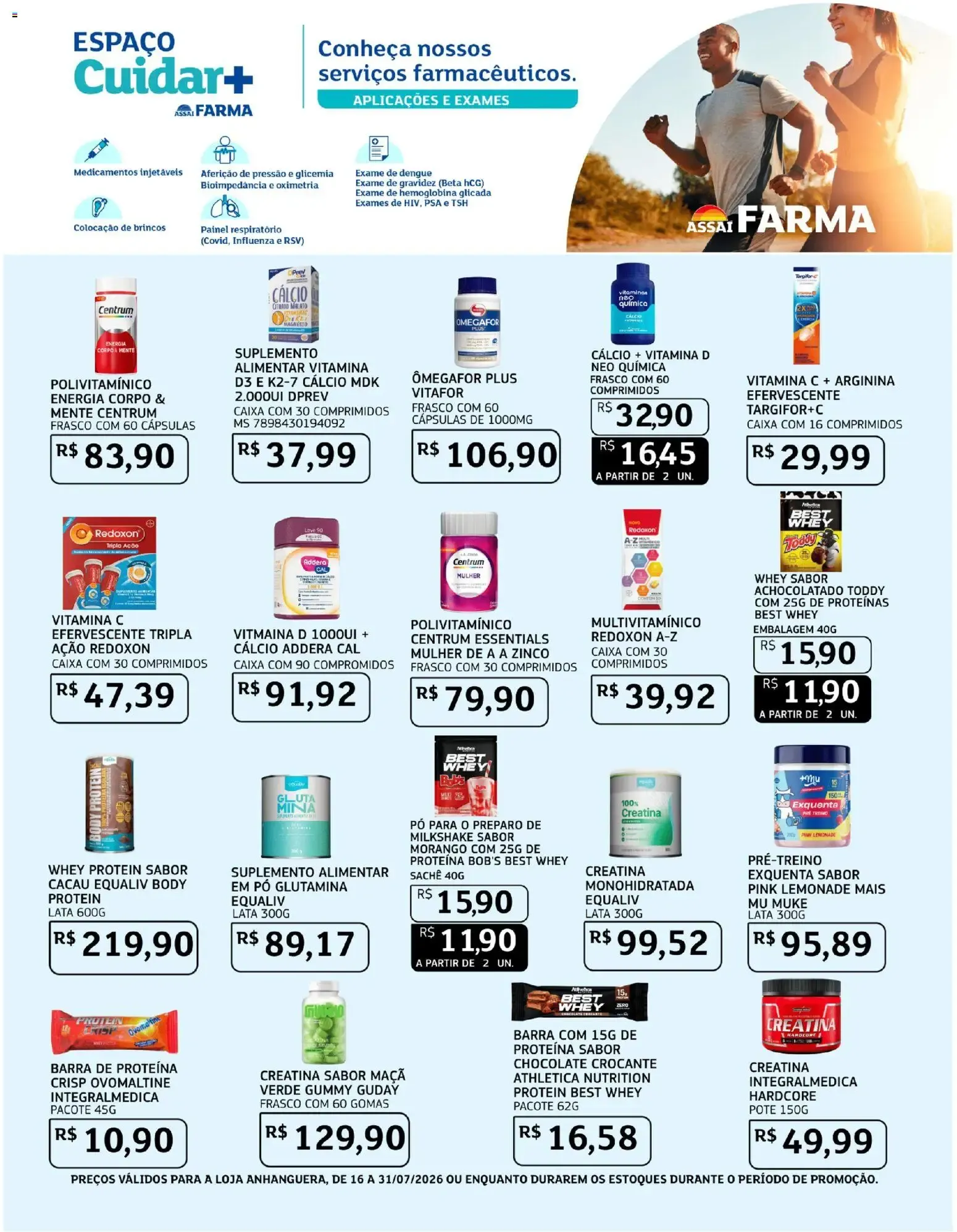 Encarte de Inauguração Assaí Farma - Grandes Ofertas 16 de julho até 31 de julho 2026 - Pagina 6