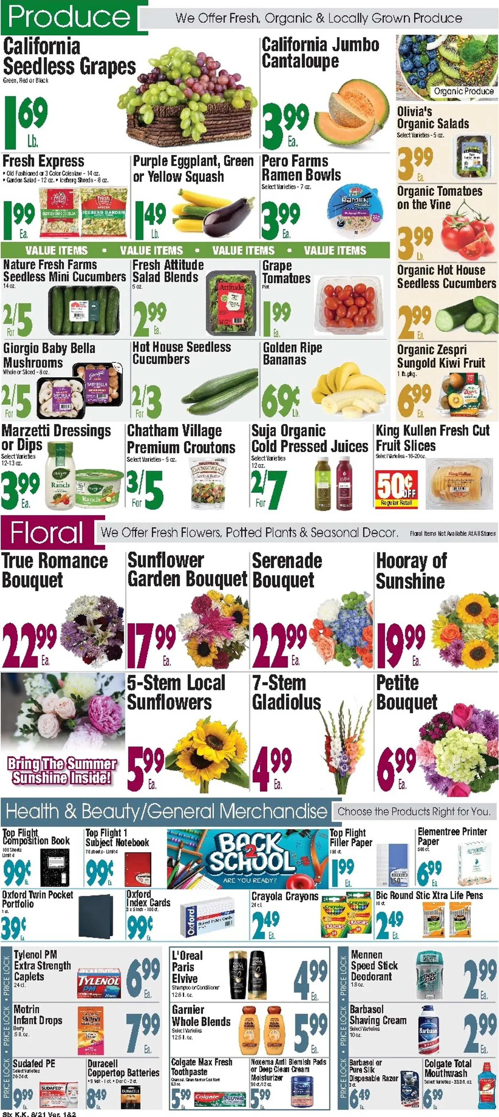 Weekly ad Current King Kullen leaflet valid from Friday 08/21/2026 to Thursday 08/27/2026 from August 21 to August 27 2026 - Page 6