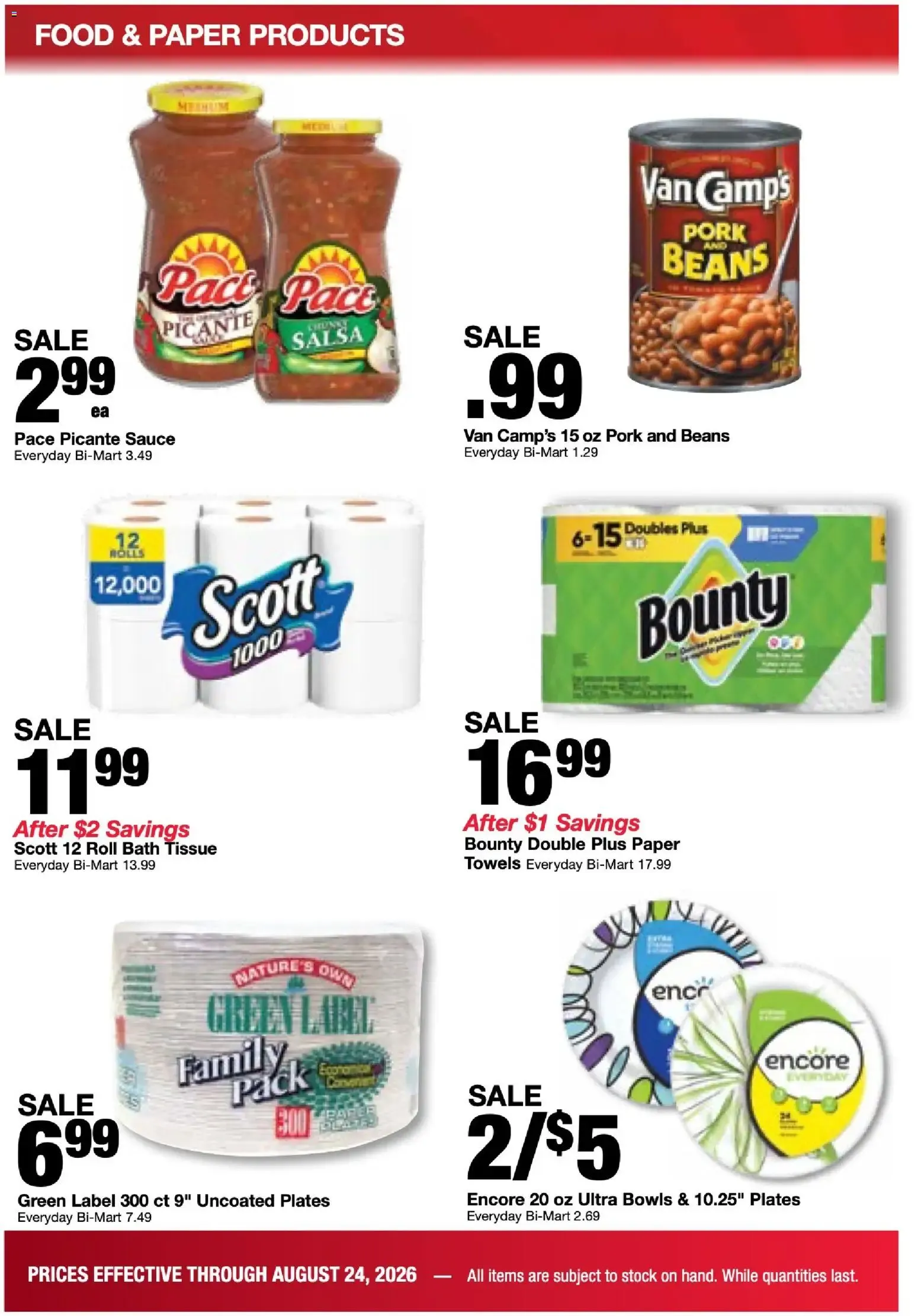 Weekly ad Bi-Mart Weekly Ad from 08/18/2026 - Flyer from August 18 to August 24 2026 - Page 8