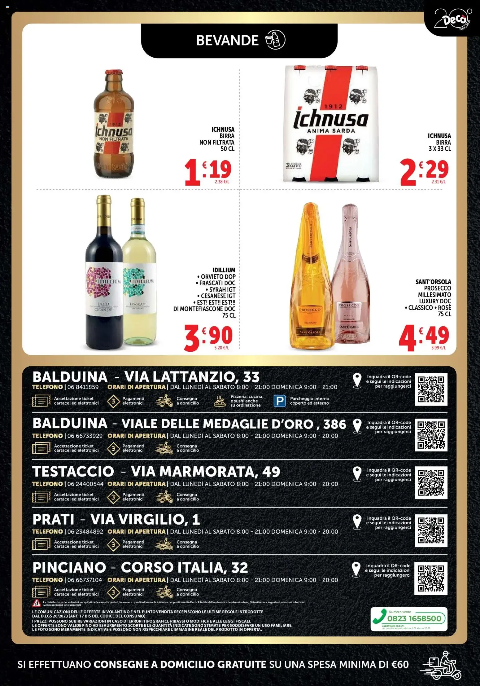 Decò Supermercati - Buon Ferragosto da 11 agosto a 18 agosto di 2026 - Pagina del volantino 5