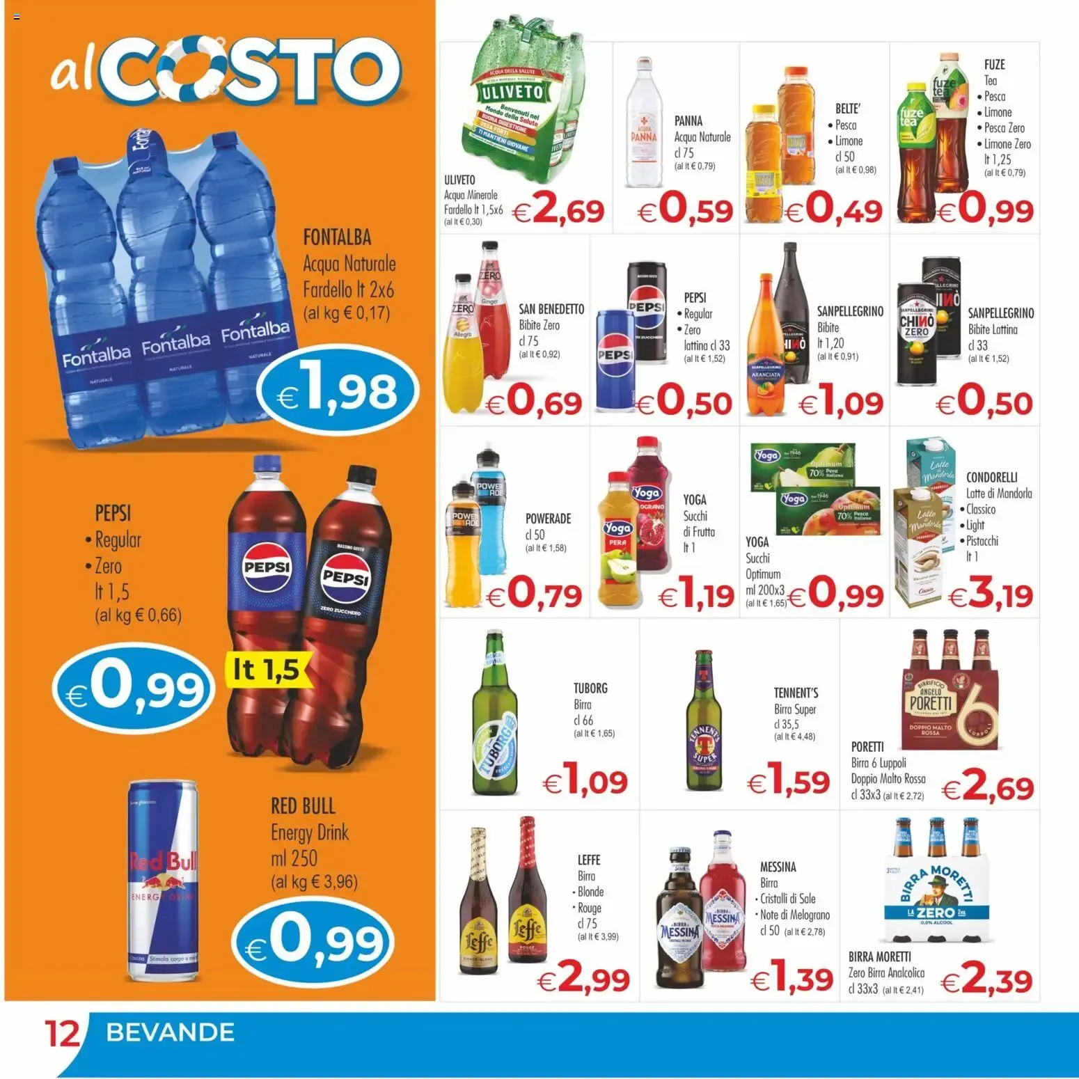 Mersi Supermercati al COSTO da 29 luglio a 11 agosto di 2026 - Pagina del volantino 12