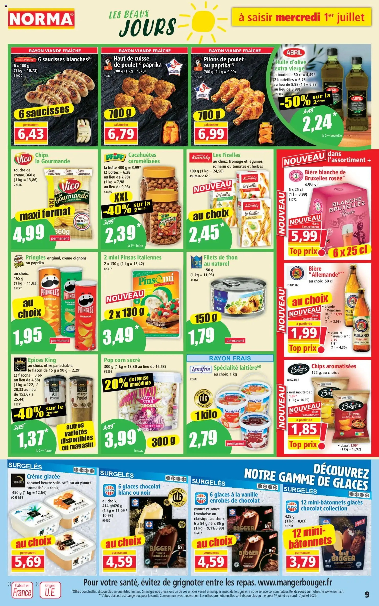 Norma catalogue à partir du 01/07/2026 - promo en ligne du 1 juillet au 7 juillet 2026 - Catalogue page 9