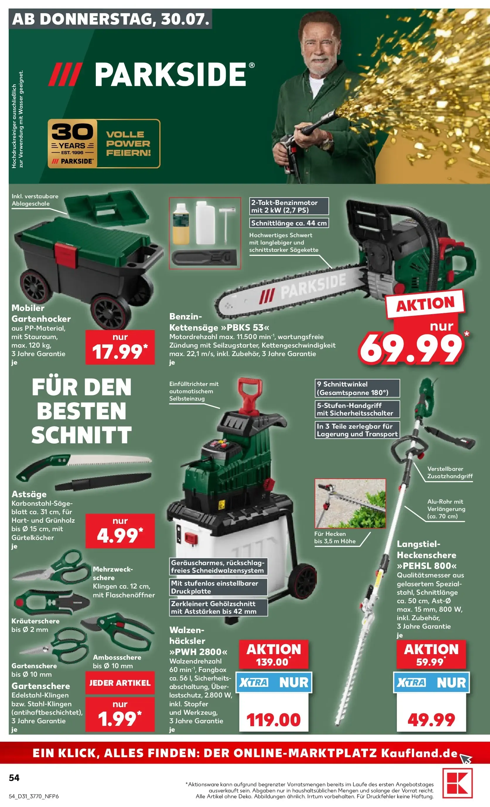 Kaufland: Ofertas de la Semana von 30. Juli bis 5. August 2026 - Prospekt seite 54