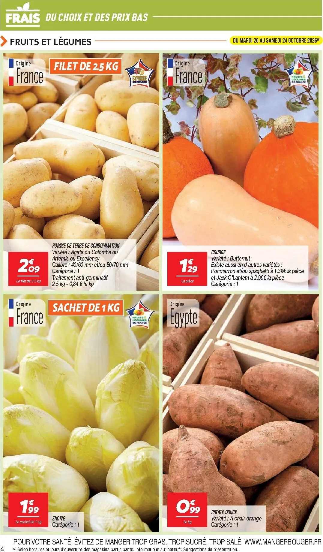 Netto: 100% Reembolso en el 3er Producto de Confitería du 20 octobre au 26 octobre 2026 - Catalogue page 4