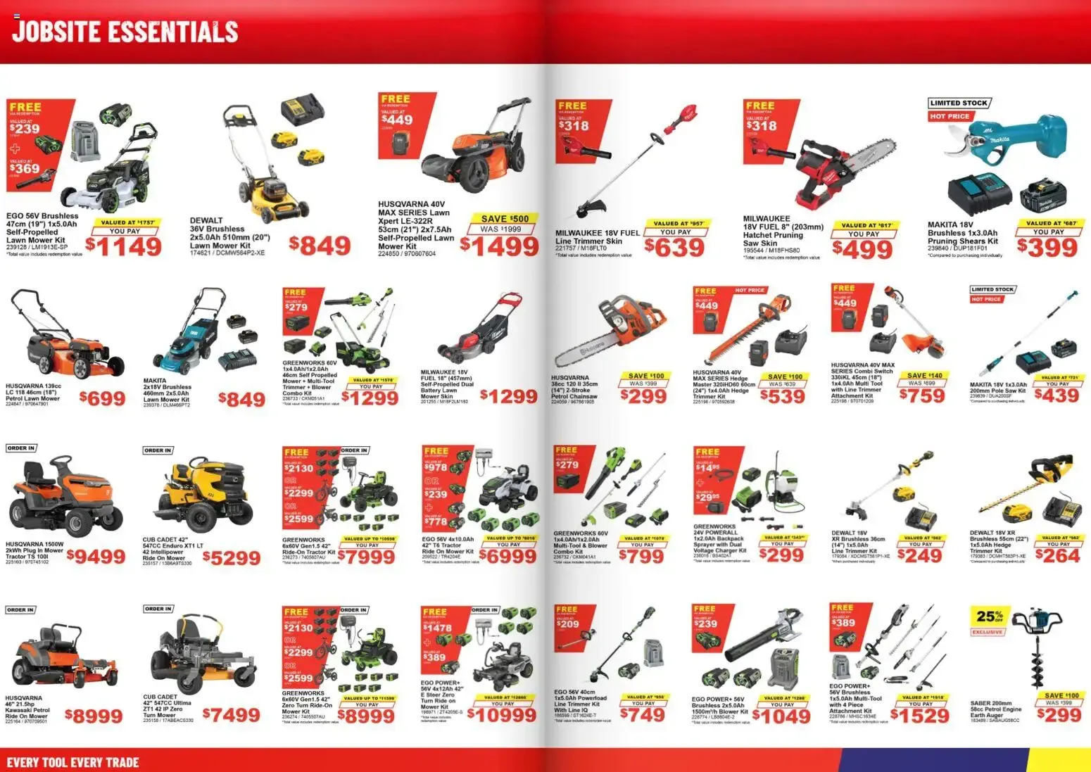 JOBSITE ESSENTIALS - Catalogue valid from 4 August to 6 September 2026 - page 7