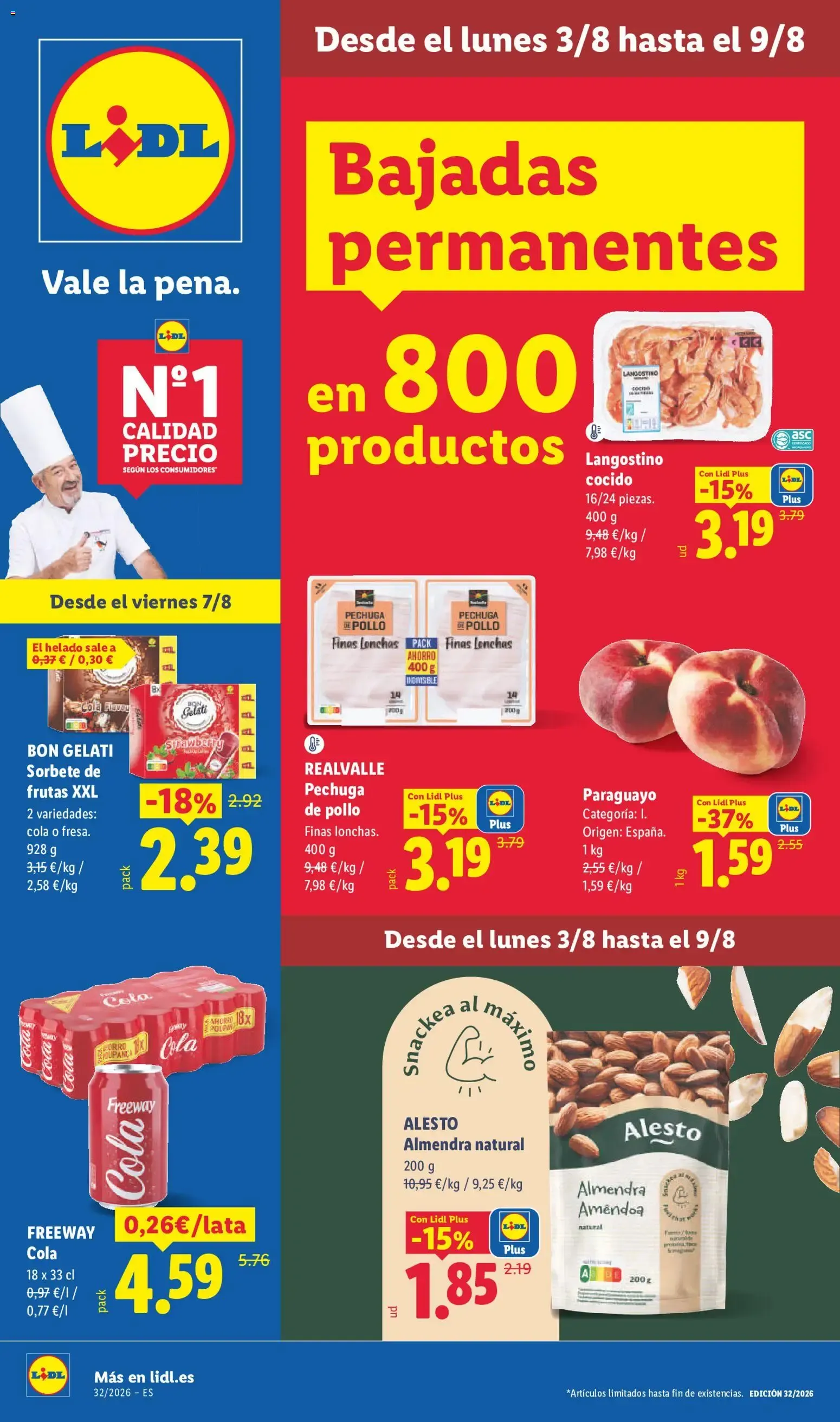 Lidl folleto del 03/08/2026 | Ofertas