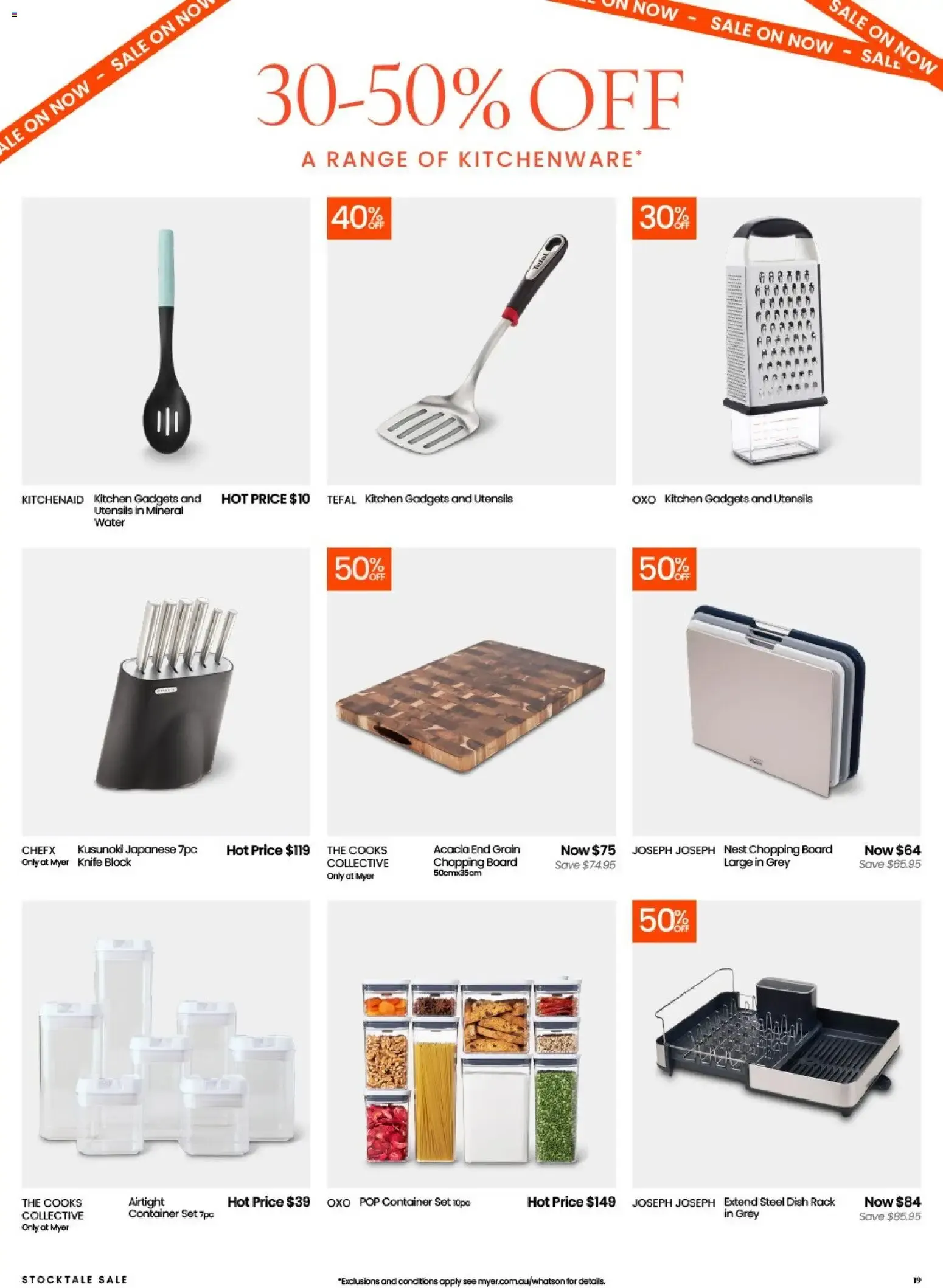 Myer Stocktake Sale - 25/05/2026 > weekly / monthly specials - Catalogue valid from 25 May to 5 July 2026 - page 19
