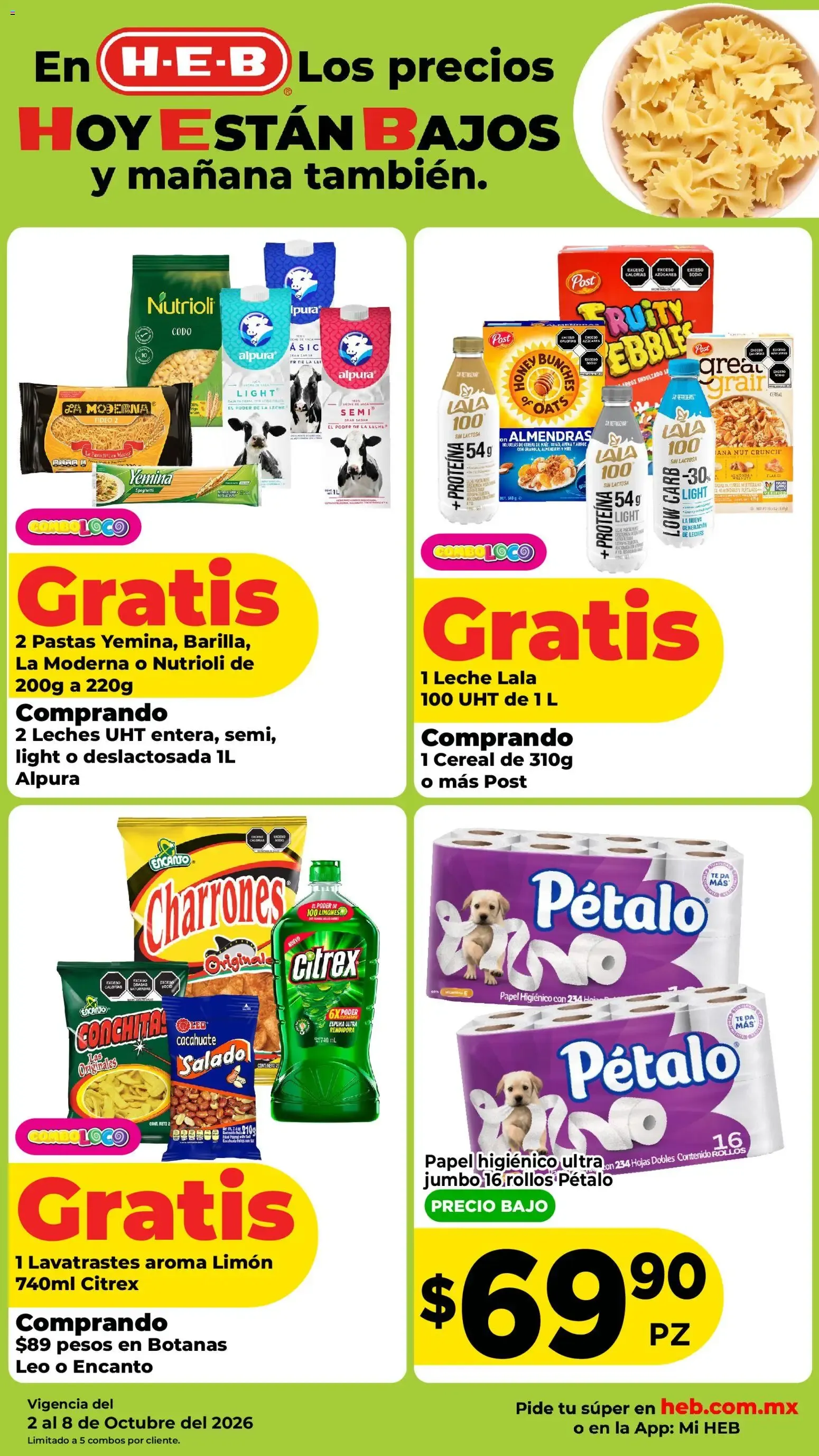 Catálogo de H-E-B folleto (02/10/2026 - 05/10/2026) - catálogo en línea 2 de octubre al 5 de octubre 2026 - Pagina 7