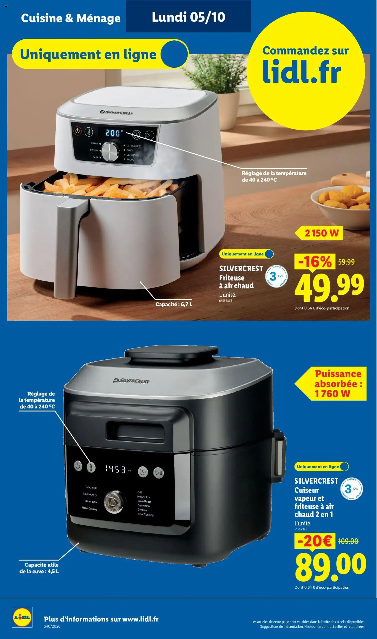 Catalogue LIDL du 01/10/2026 | Promo prospectus en ligne du 1 octobre au 7 octobre 2026 - Catalogue page 8