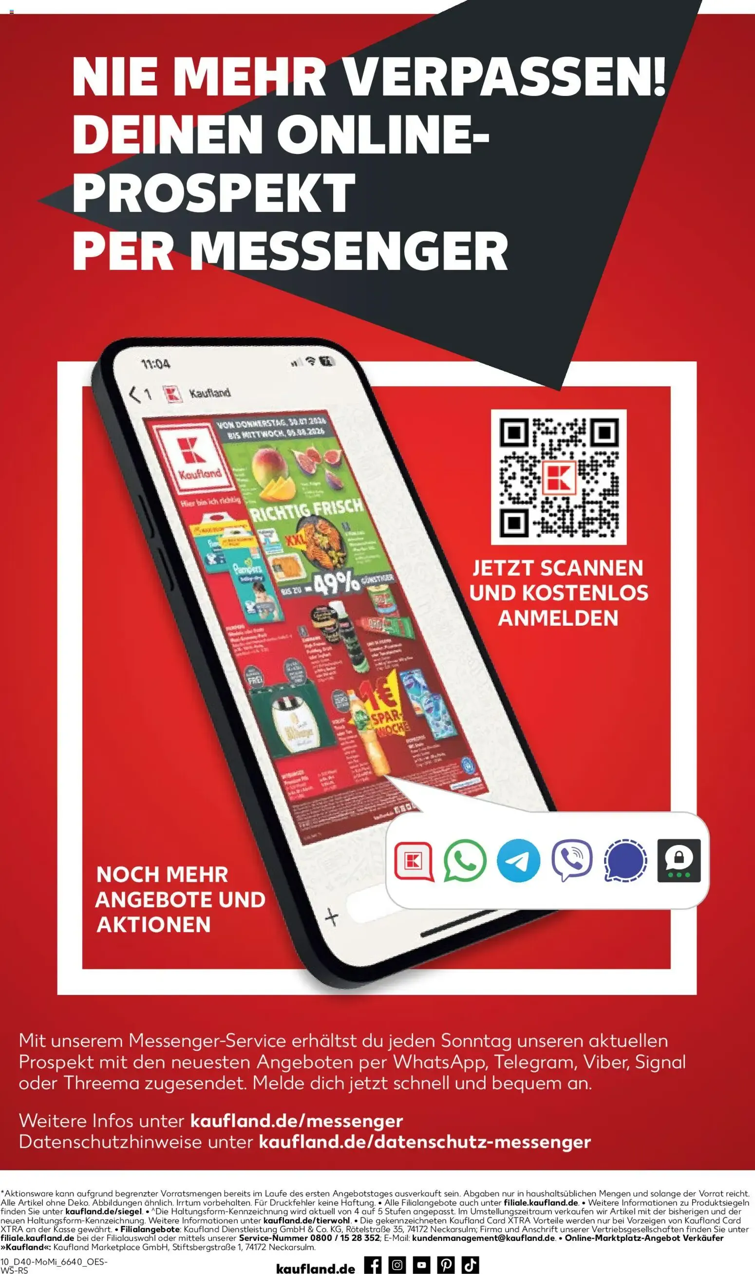 Kaufland: RICHTIG SPAREN ZUM WOCHENSTART van 28 september tot 30 september 2026 - Folder pagina 10
