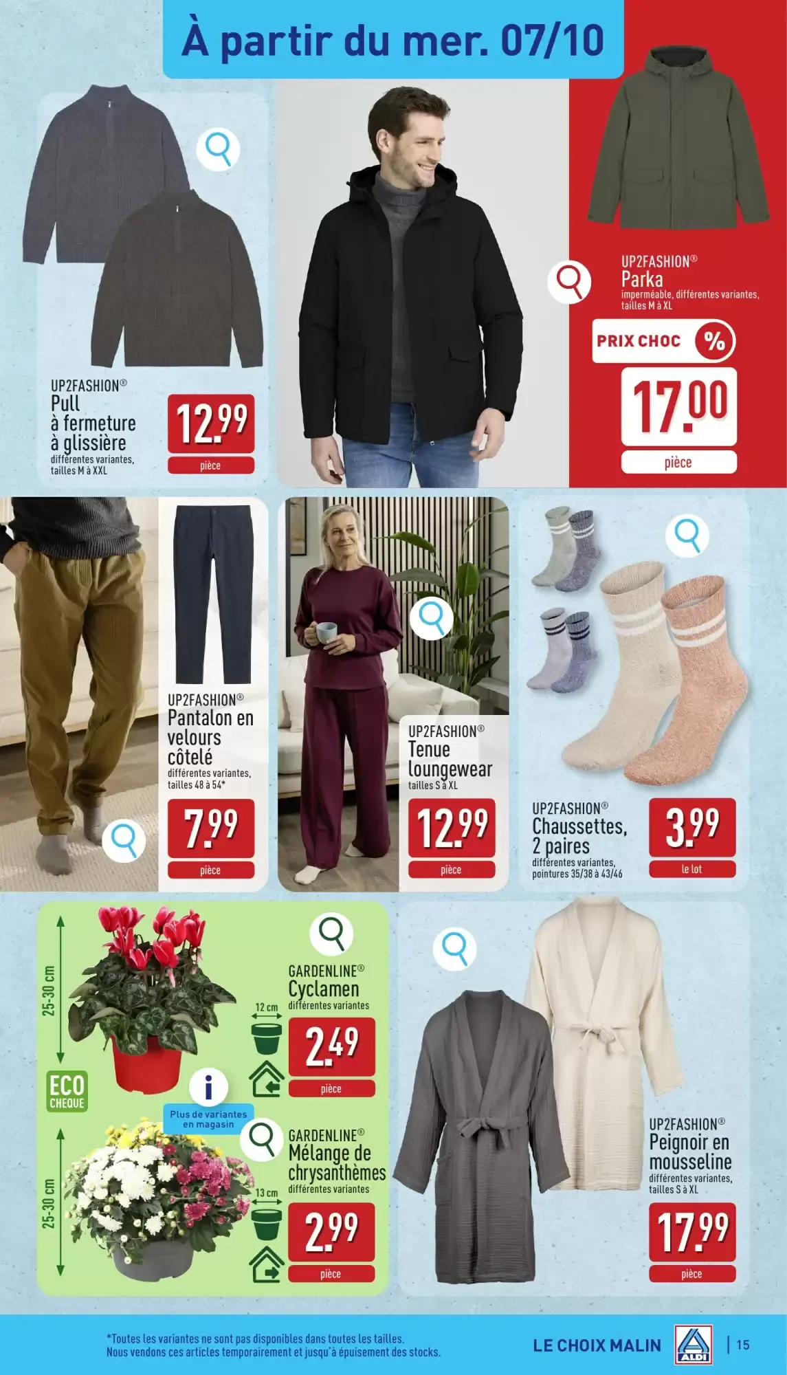 ALDI Dépliant du lun. 05/10 au sam. 10/10 inclus van 5 oktober tot 10 oktober 2026 - folder pagina 15