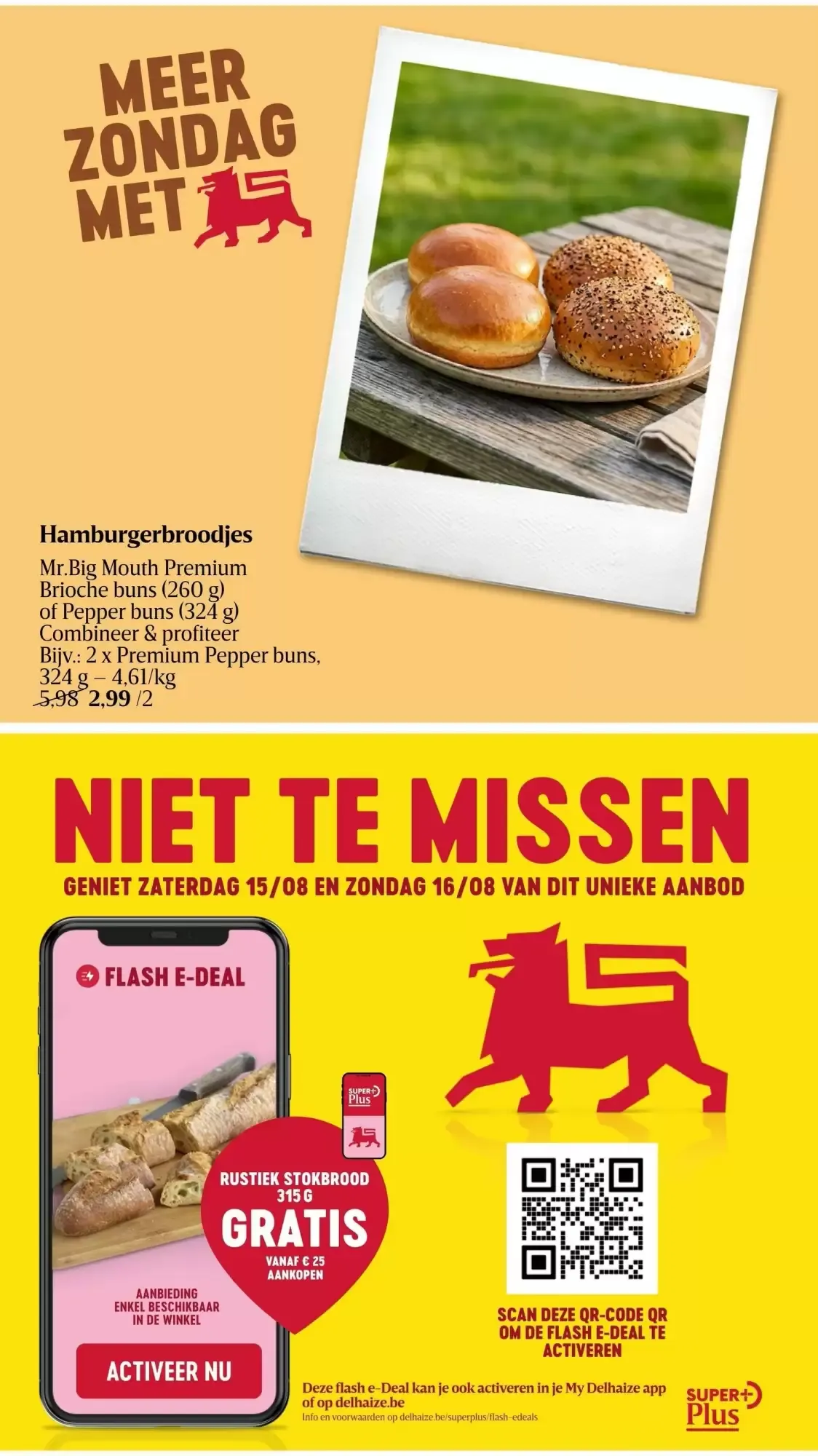 Delhaize SUPERPLUS DEALS - Ontbijtgranen of graanrepen van 13 augustus tot 19 augustus 2026 - folder pagina 16