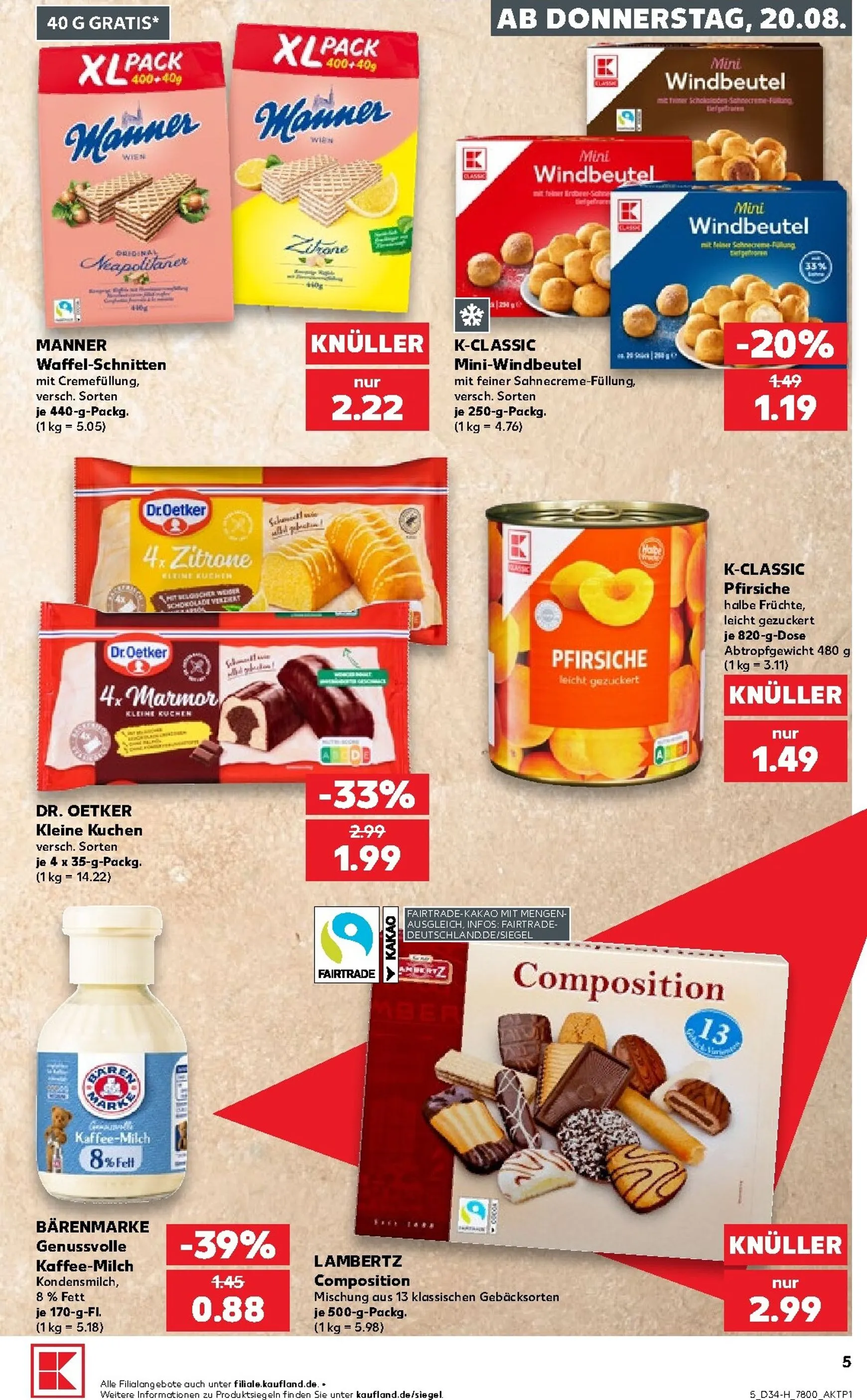 Kaufland - Neckarsulm Prospekt nächste Woche – von Donnerstag 20.08.2026 bis Mittwoch 26.08.2026 von 20. August bis 26. August 2026 - Prospekt seite 5
