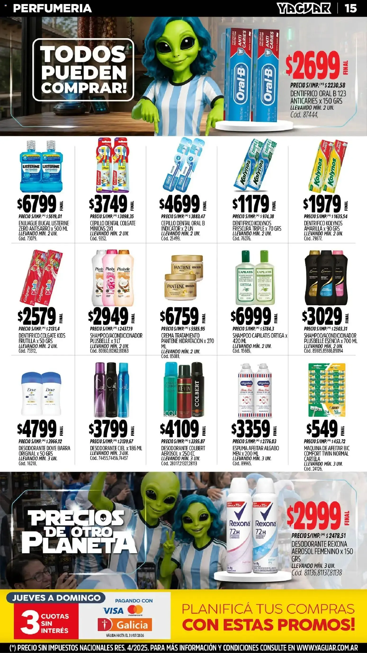 Ofertas de Mayorista Yaguar - Precios de Otro Planeta 29 de junio al 5 de julio 2026 - Página 16 del catálogo
