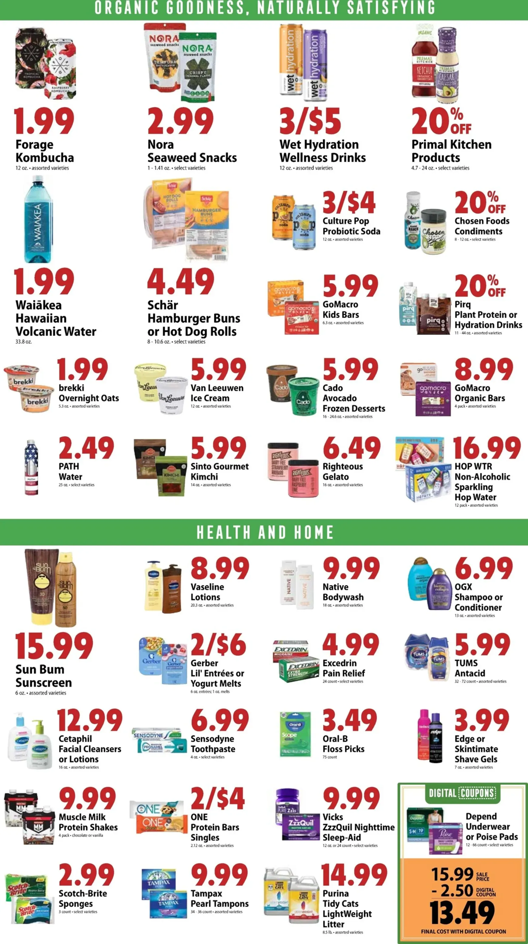 Weekly ad Current Fest Foods leaflet valid from Wednesday 07/15/2026 to Tuesday 07/21/2026 from July 15 to July 21 2026 - Page 9