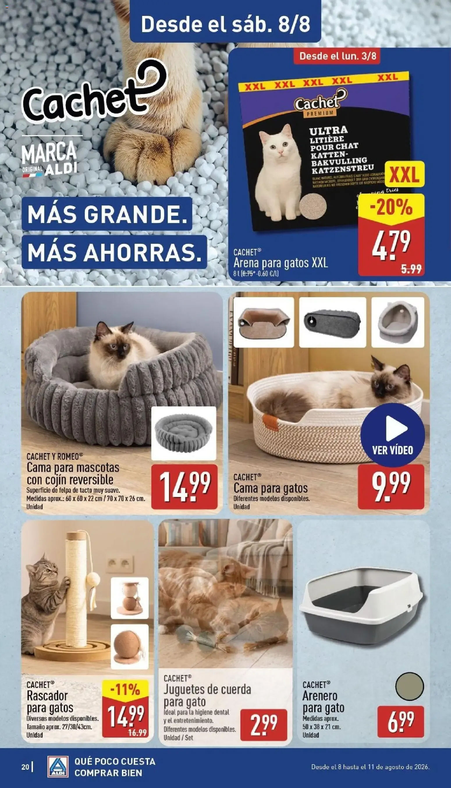 Catálogo de Aldi folleto Península del 03/08/2026 | Catálogo 3 de agosto al 9 de agosto 2026 - Página 20