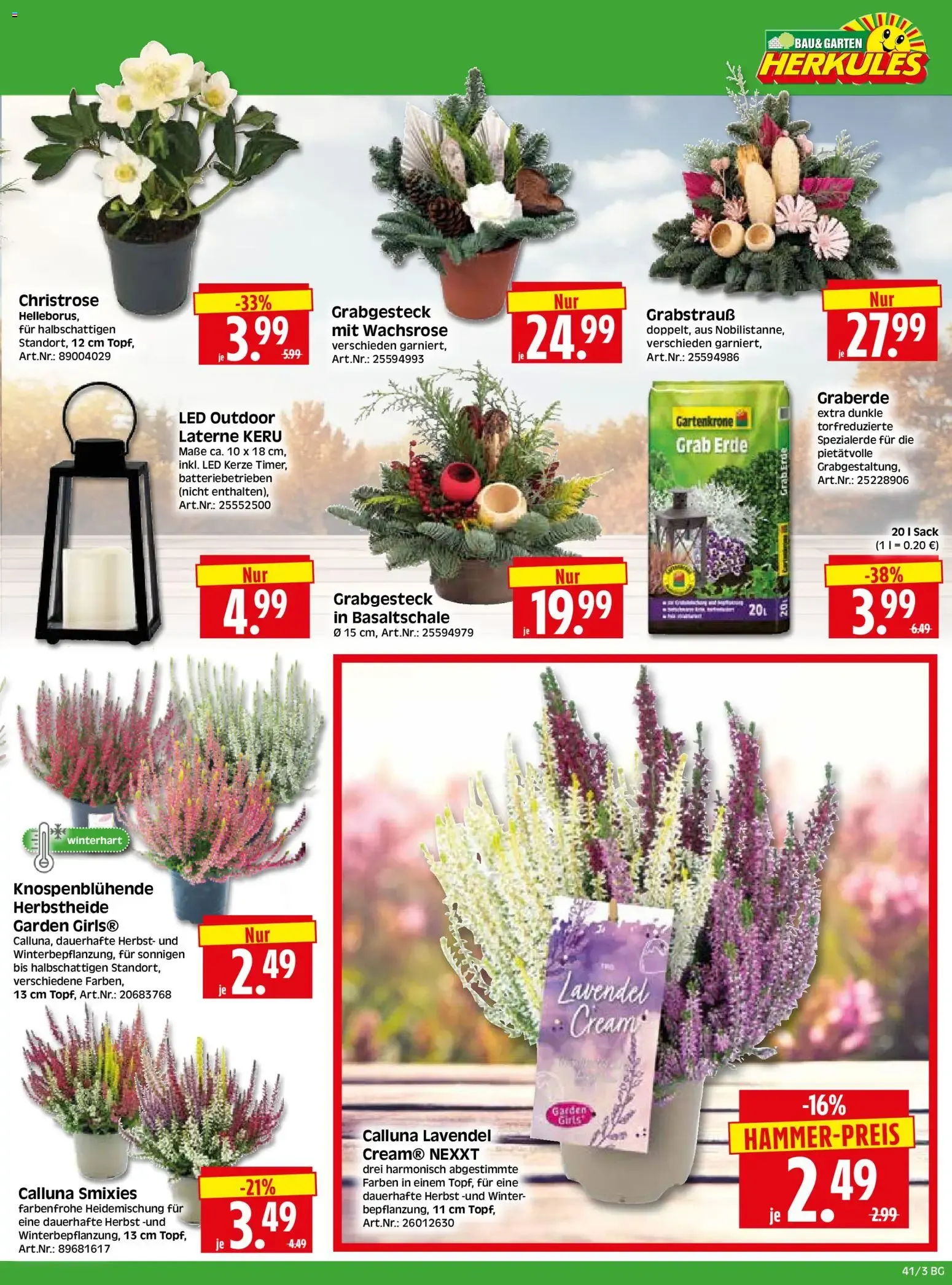 HERKULES Bau & Garten (ab 05.10.2026) zum Blättern von 5. Oktober bis 10. Oktober 2026 - Prospekt seite 3