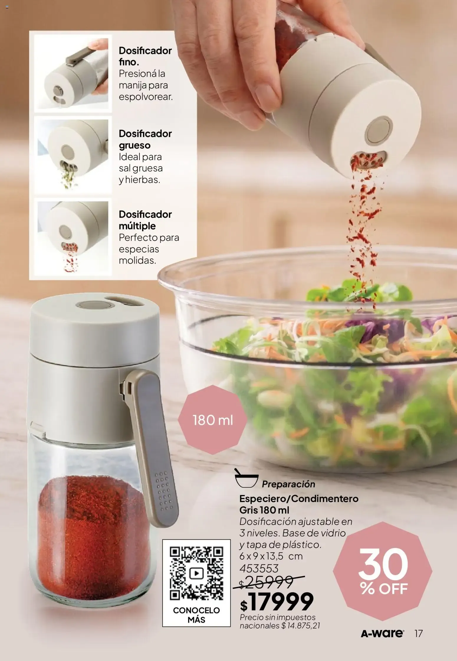 Ofertas de Tupperware Campaña 14/2026: Estilo + Innovación 4 de agosto al 31 de agosto 2026 - Página 18 del catálogo