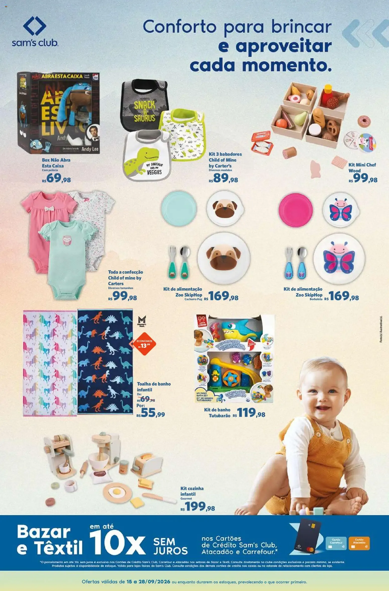 Encarte de Sam's Club ofertas Bebê de 15/09/2026 | Promoções Online 15 de setembro até 28 de setembro 2026 - Pagina 7