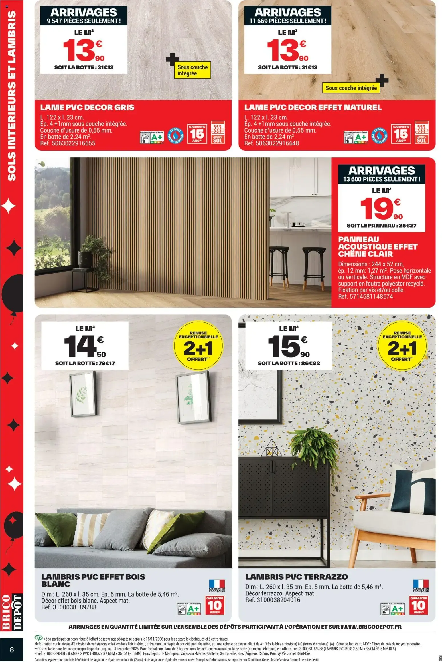 Brico Dépôt - L'ANNIV À PRIX DÉPÔT du 23 octobre au 5 novembre 2026 - Catalogue page 6