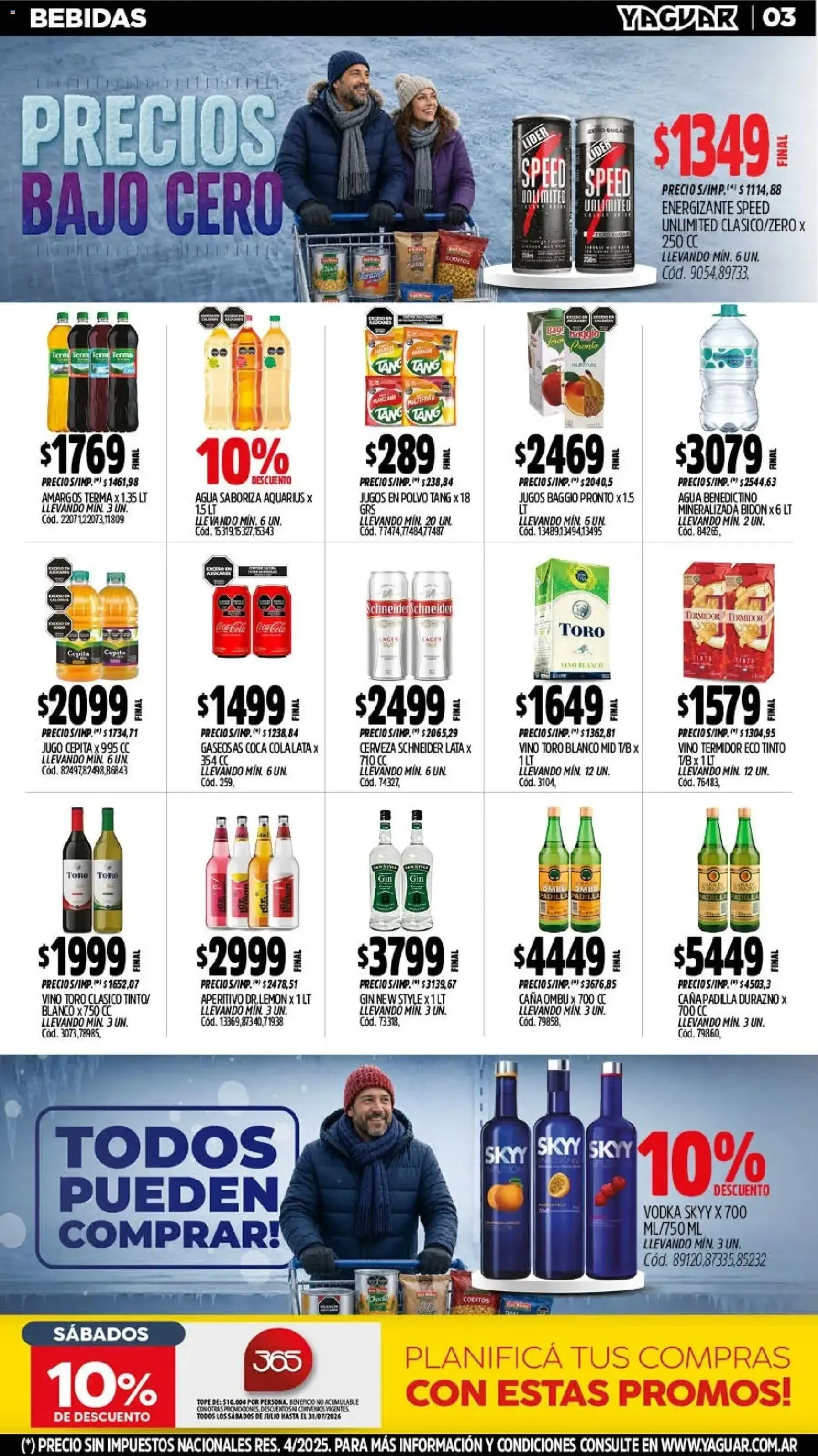 Ofertas de Mayorista Yaguar - Precios Bajo Cero 27 de julio al 2 de agosto 2026 - Página 4 del catálogo