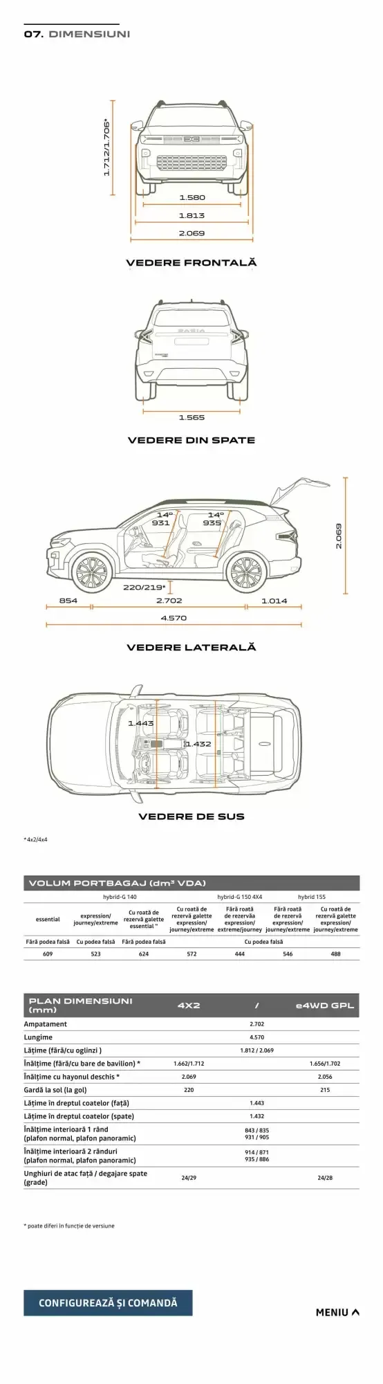 Catalog Dacia Bigster de la 12 august până la 31 ianuarie 2027 - Revista Pagina 22