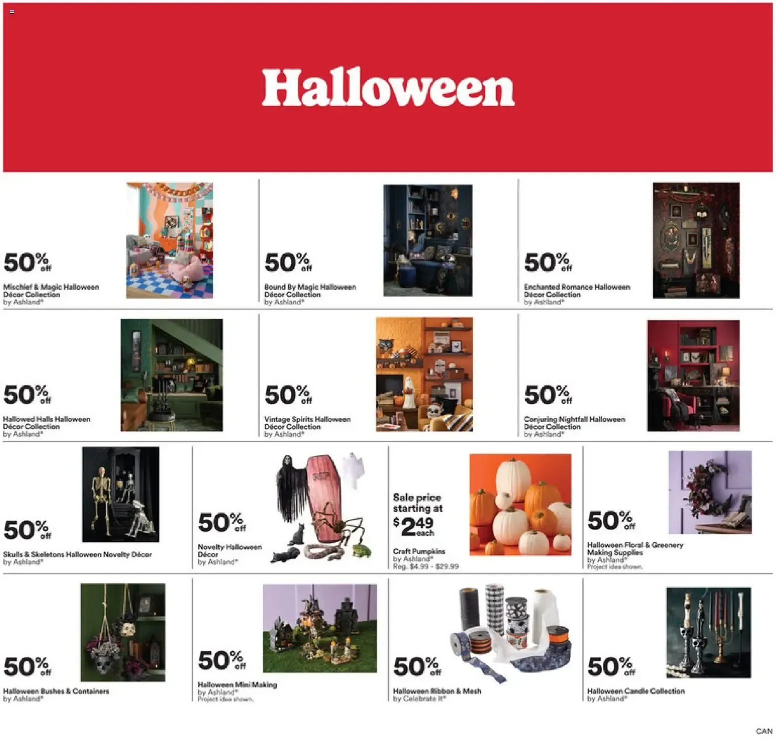 New holiday Lemax is here! Michaels flyer from October 9 to October 18 2026 - flyer page 5