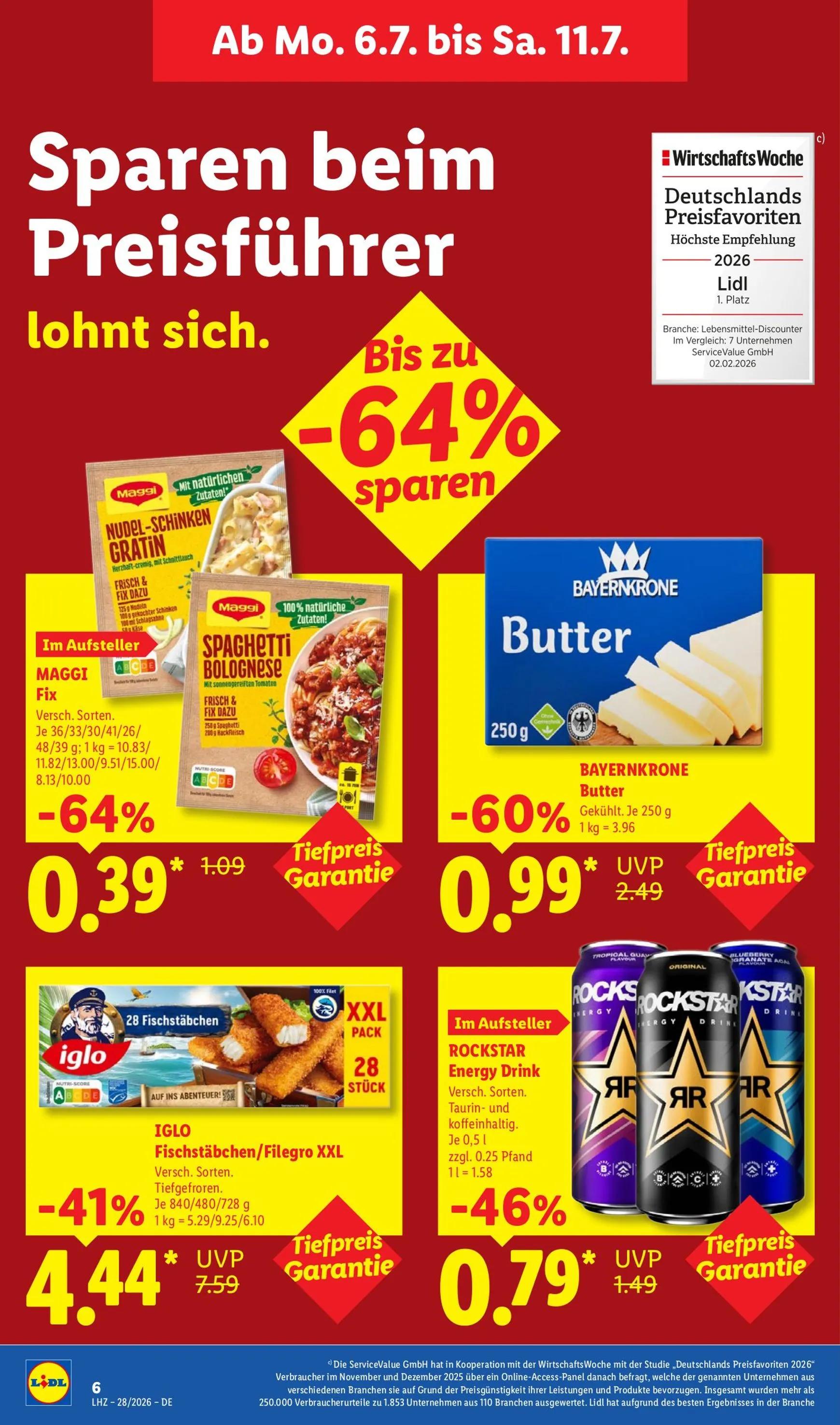 Lidl Wochenangebote von 6. Juli bis 11. Juli 2026 - Prospekt seite 13