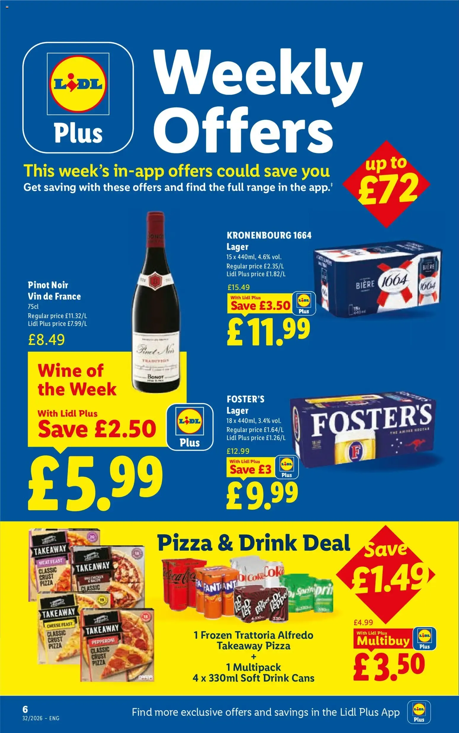 Weekly offers Lidl (06/08/2026 - 12/08/2026) - Offers Online from 6 August to 12 August 2026 - Catalogue Page 6