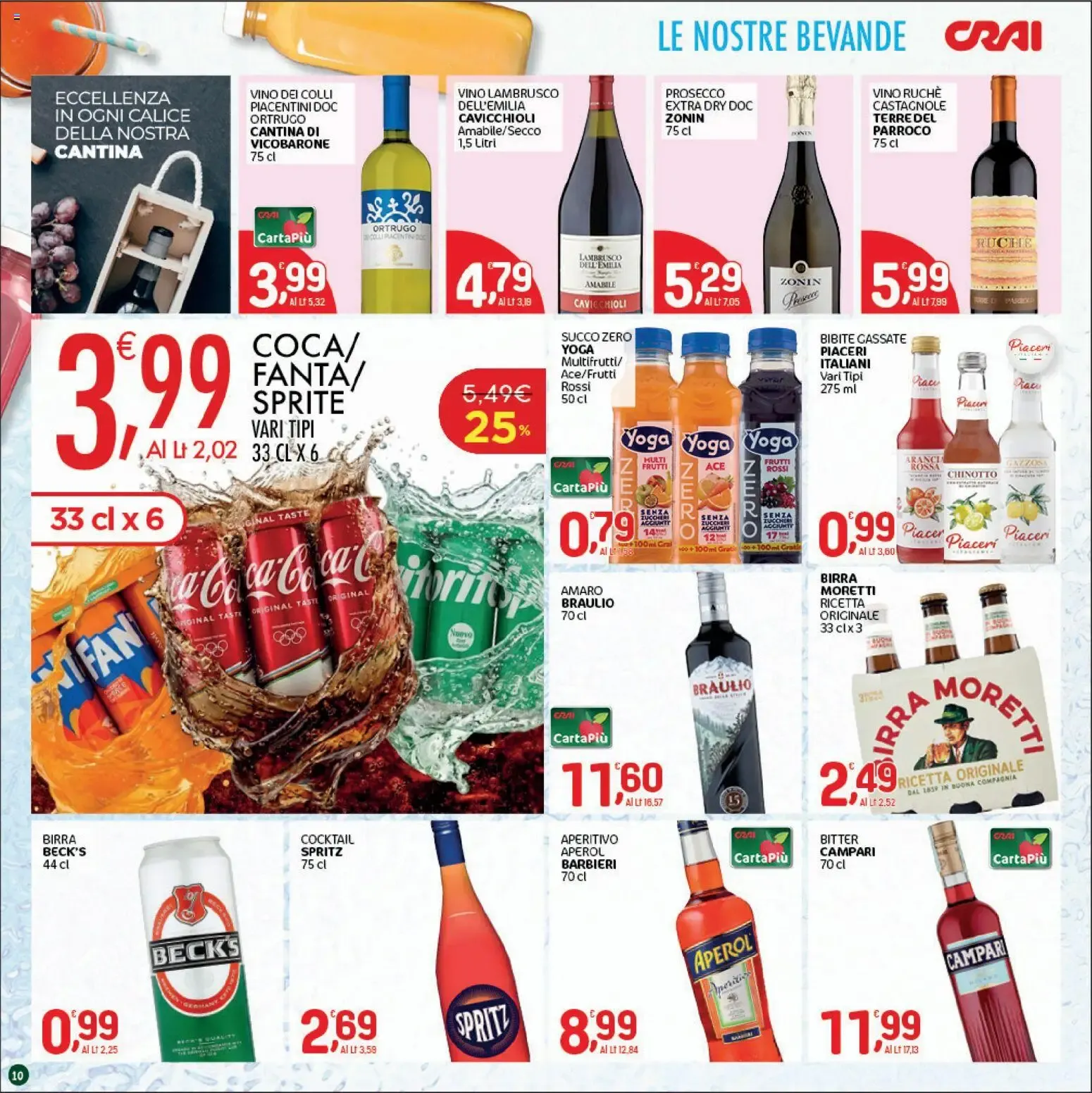 CRAI SCONTO che SCOTTA da 9 luglio a 19 luglio di 2026 - Pagina del volantino 10
