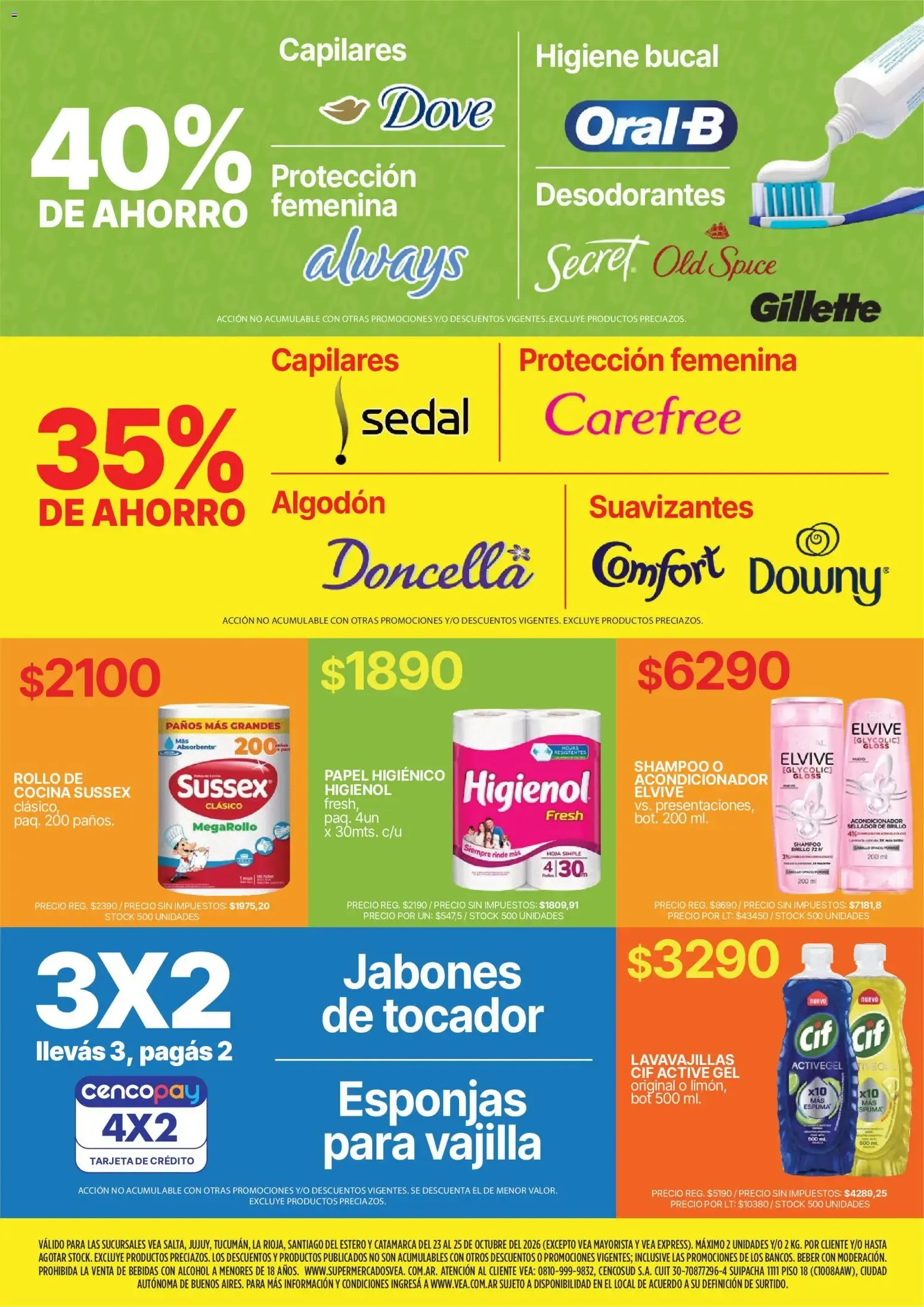 Ofertas de Vea - Fin de semana de ahorro | NOA del 23/10/2026 - 25/10/2026 23 de octubre al 25 de octubre 2026 - Página 2 del catálogo