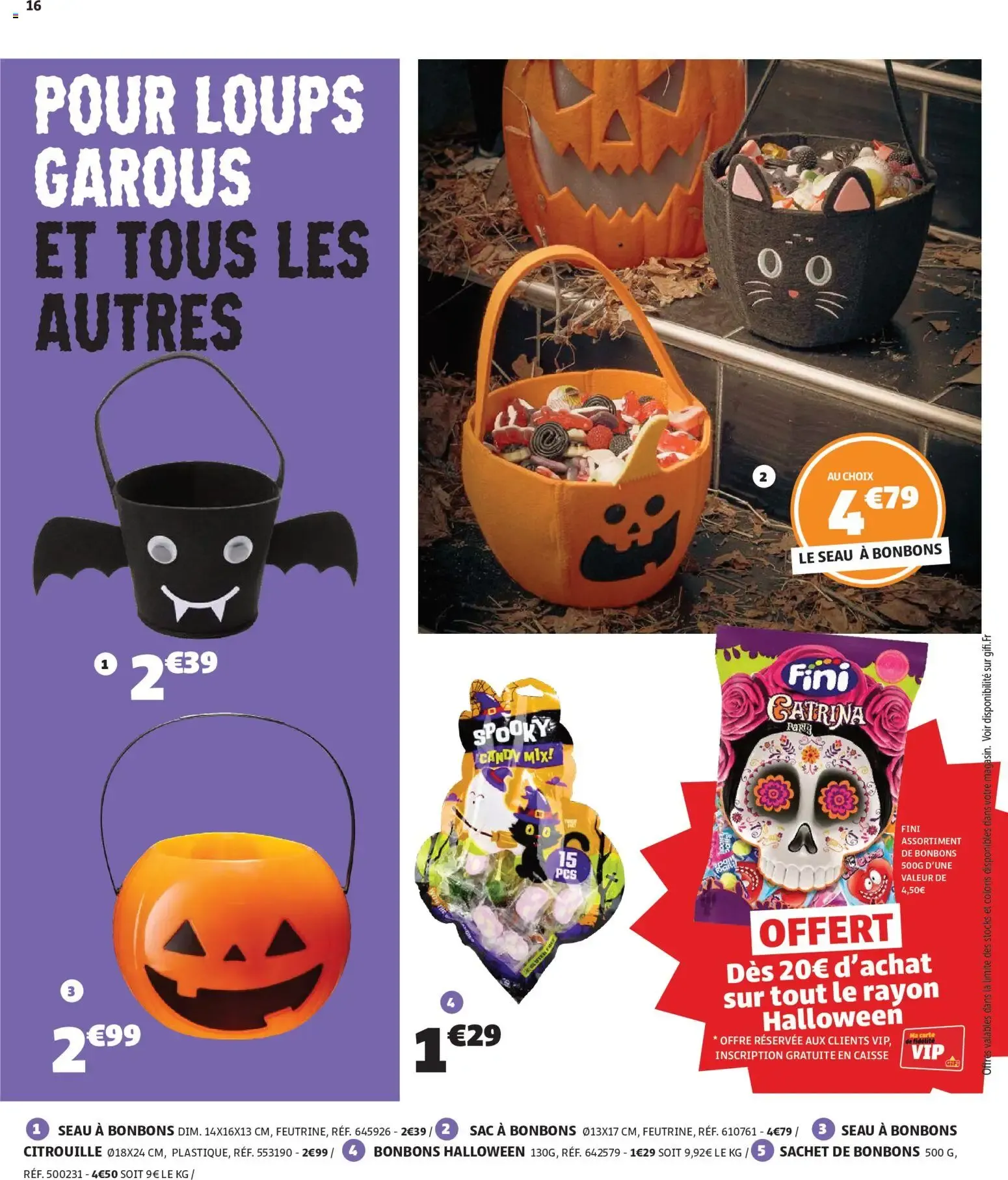GiFi Halloween du 13 octobre au 26 octobre 2026 - Catalogue page 16