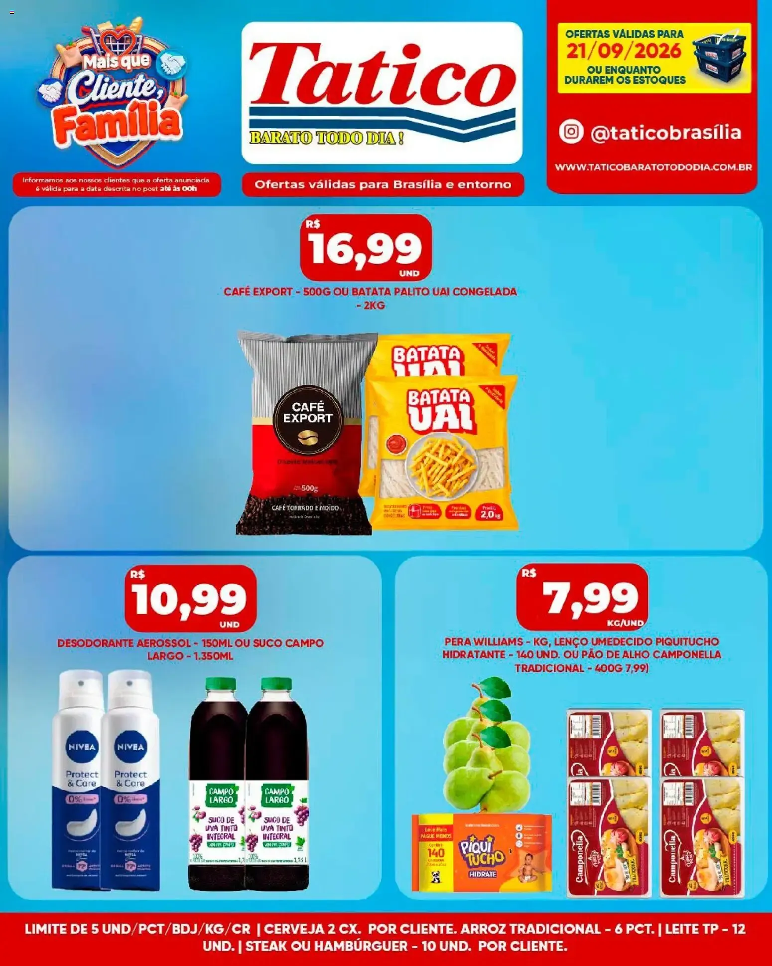 Encarte de Tatico ofertas do Dia de 21/09/2026 | Promoções Online 21 de setembro até 21 de setembro 2026 - Pagina 9