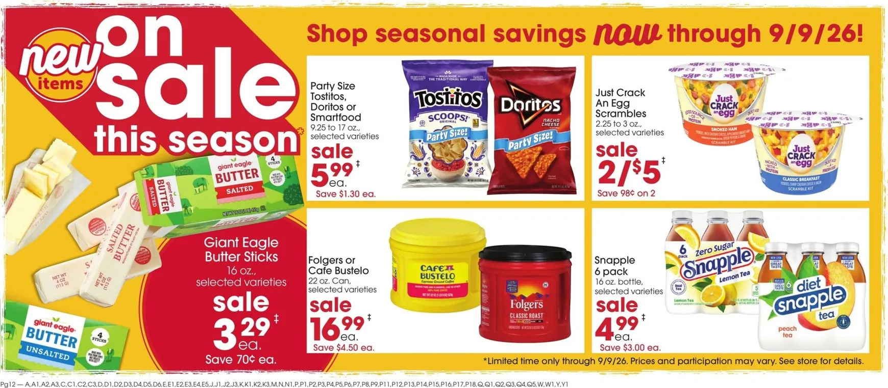 Weekly ad Current Giant Eagle leaflet valid from Thursday 07/16/2026 to Wednesday 07/22/2026 from July 16 to July 22 2026 - Page 12
