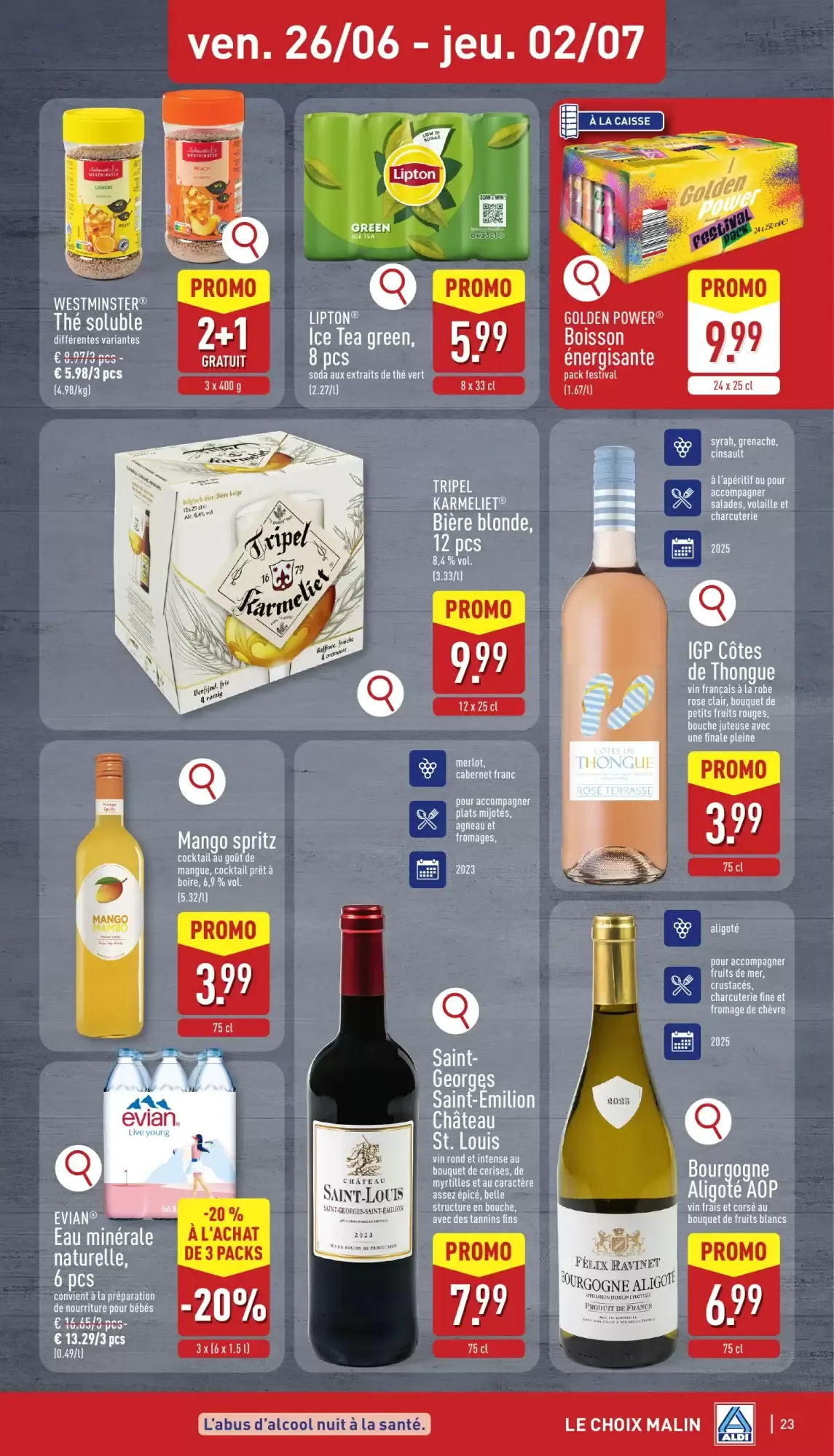 ALDI Dépliant week 26 van 22 juni tot 27 juni 2026 - folder pagina 23