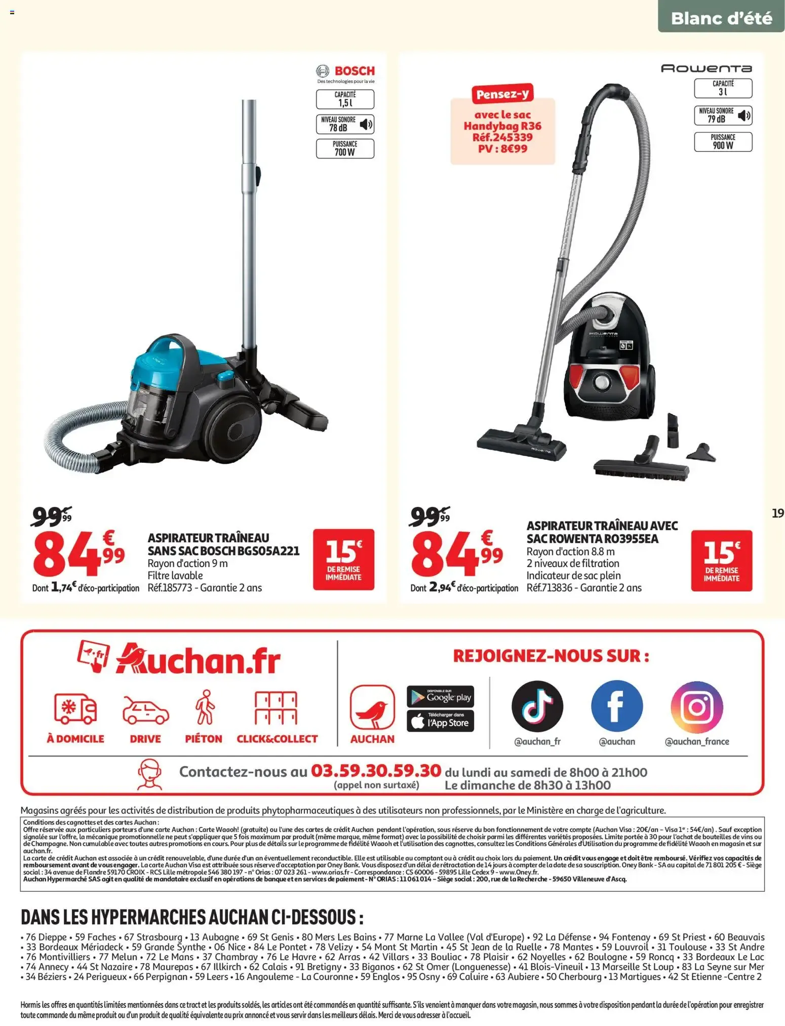 Auchan Linge de maison & déco à partir du 02/06/2026 - promo en ligne du 2 juin au 14 juin 2026 - Catalogue page 19