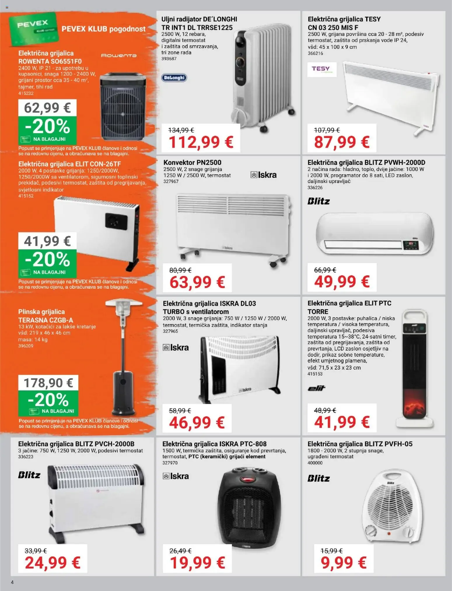 Katalog PEVEX Katalog od 24. rujna do 20. listopada 2026. - Pregled Stranica 4