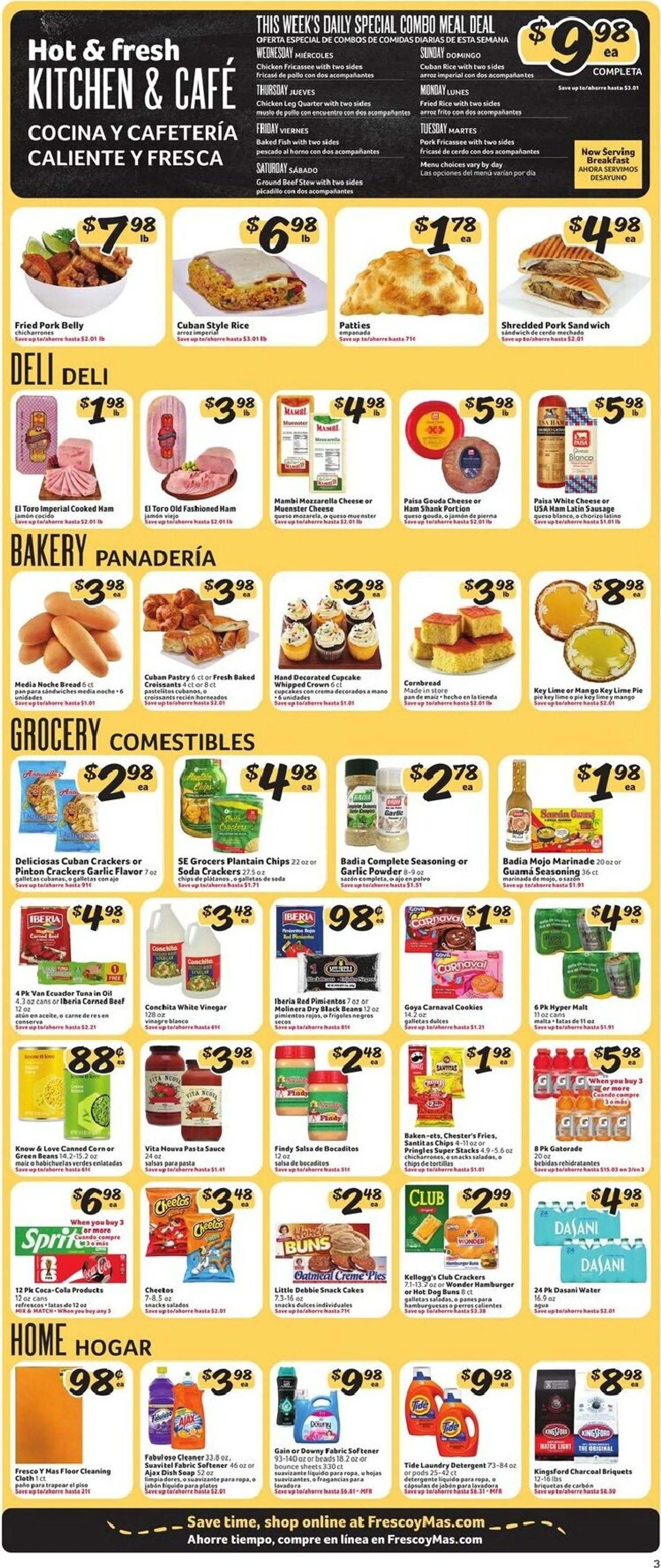 Weekly ad Current Fresco y Más leaflet valid from Wednesday 06/17/2026 to Tuesday 06/23/2026 from June 17 to June 23 2026 - Page 6