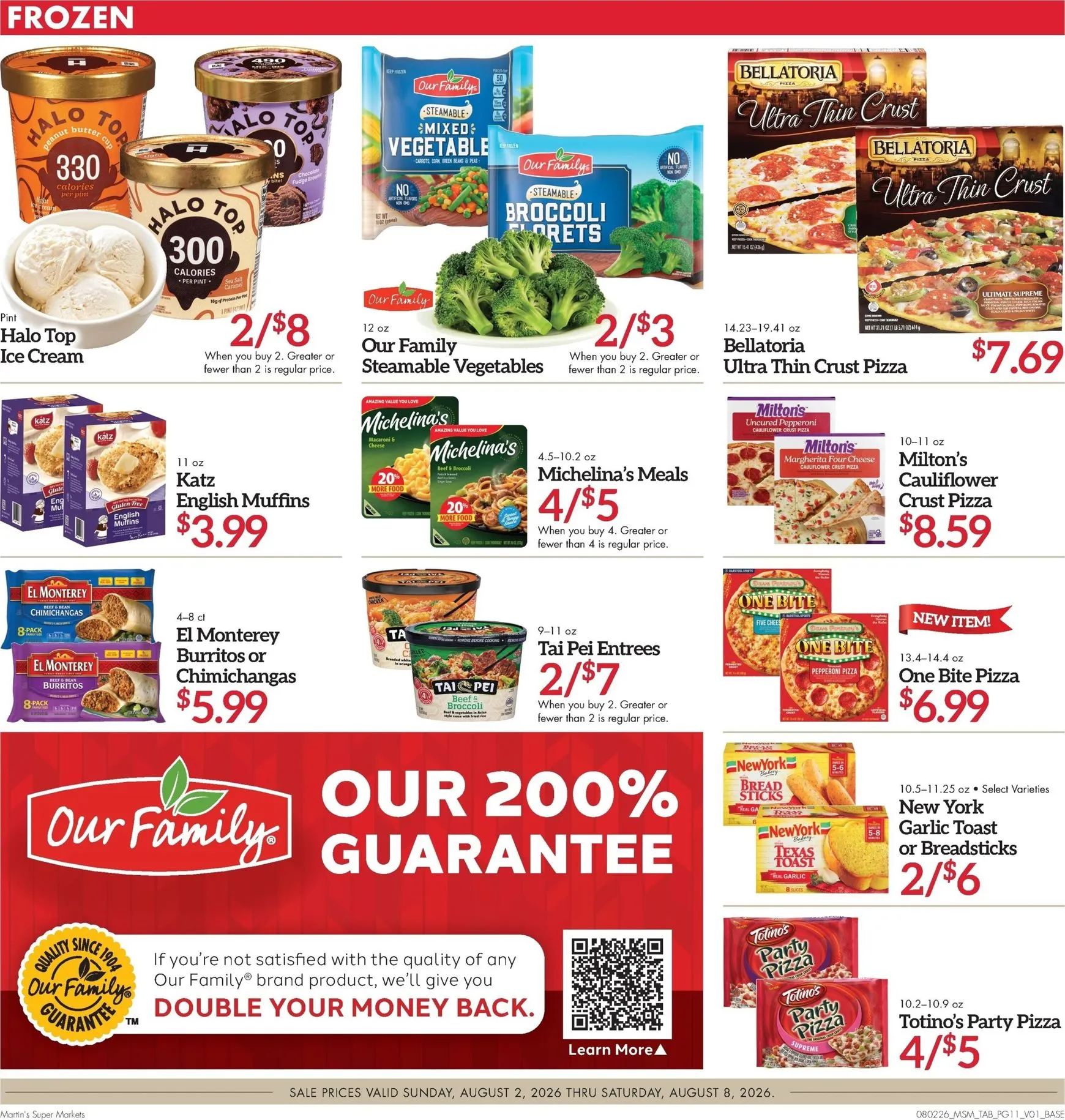 Weekly ad Current Martin's Super Markets leaflet valid from Sunday 08/02/2026 to Saturday 08/08/2026 from August 2 to August 8 2026 - Page 11